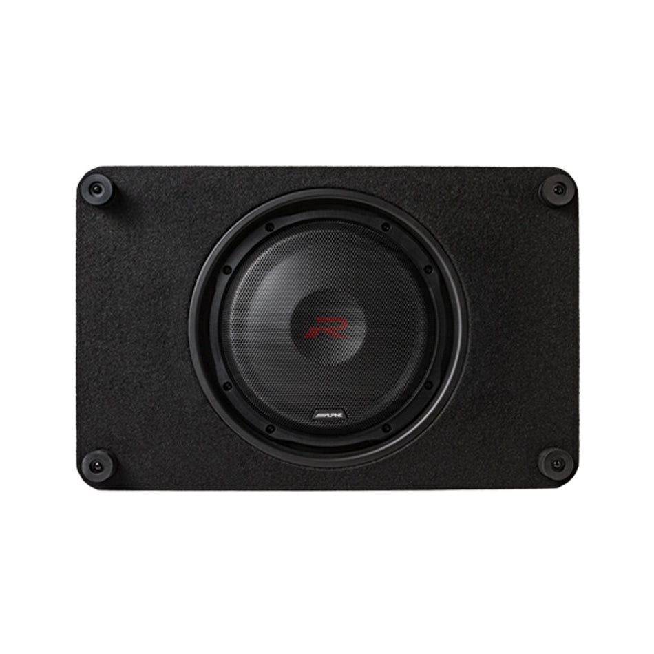 Alpine RS-SB10, Halo R Series 10" Loaded 2 Ohm Shallow Subwoofer Enclosure, 600 Watts
