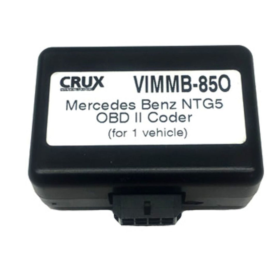 Crux VIMMB-85O, Sightline VIM Activation for Mercedes Benz 2014-Up with COMAND NTG5 Systems