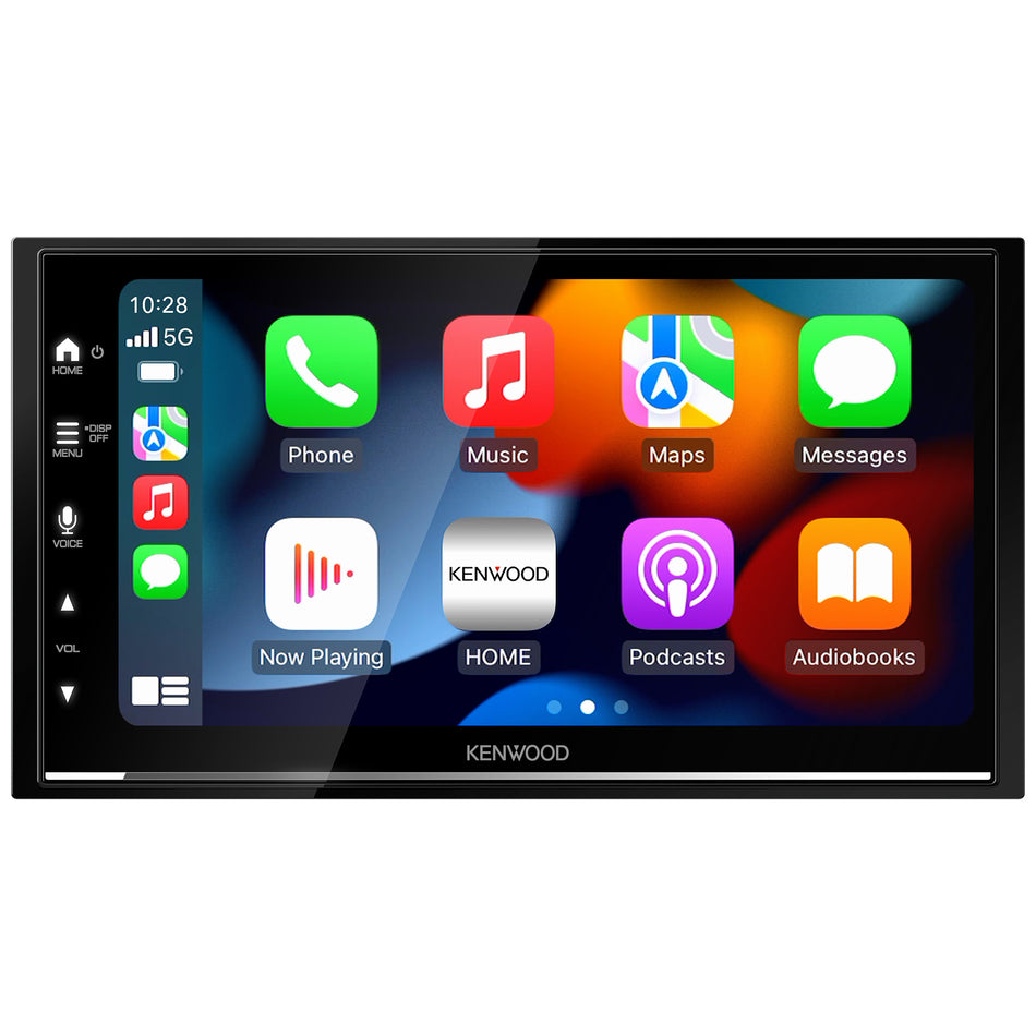 Kenwood DMX7709S, 6.8" Double Din Multimedia Receiver w/ CarPlay & Android Auto (Does Not Play CDs)