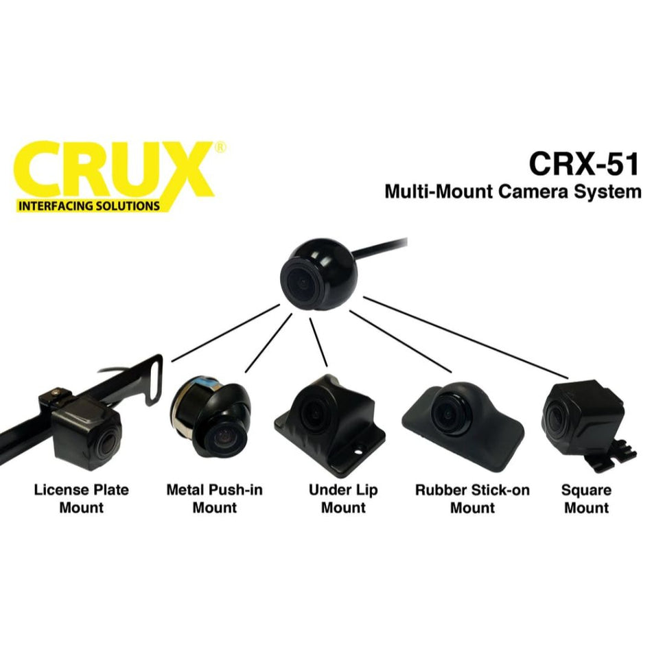 Crux CRX-51, Universal Multi-Mount Camera System