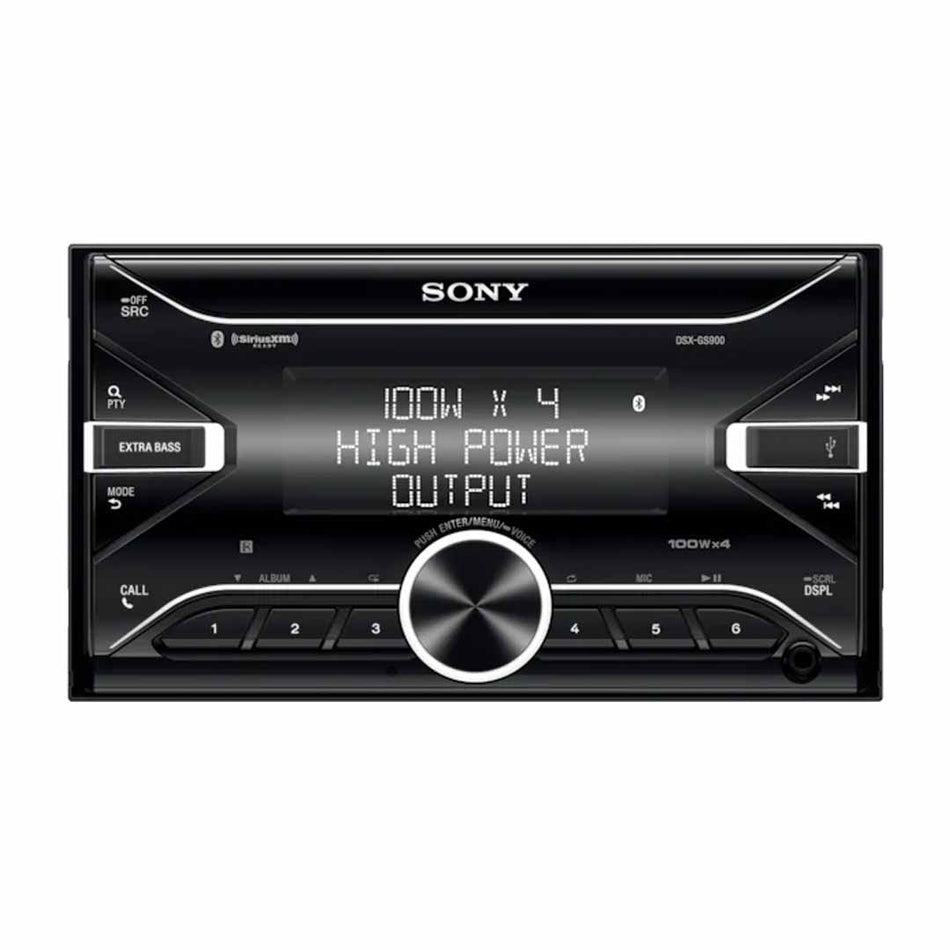 Sony DSX-GS900, GS Series Double Din Digital Media Receiver (Does not play CDs)