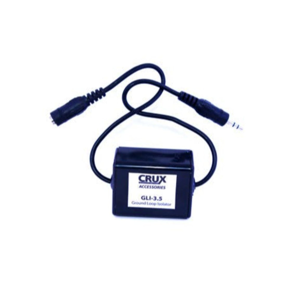 Crux GLI-3.5, Ground Loop Isolator - 3.5mm Male to Female