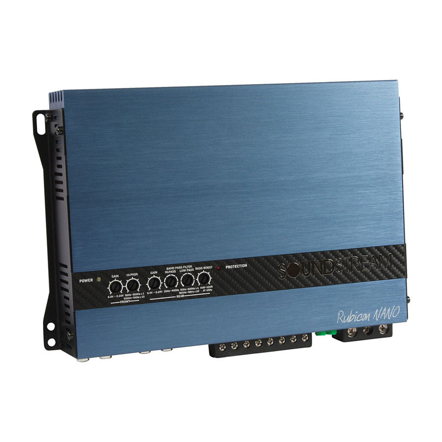 Soundstream RN4.1400D, Rubicon Nano 4 Channel Class D Full Range Amplifier - 1400W