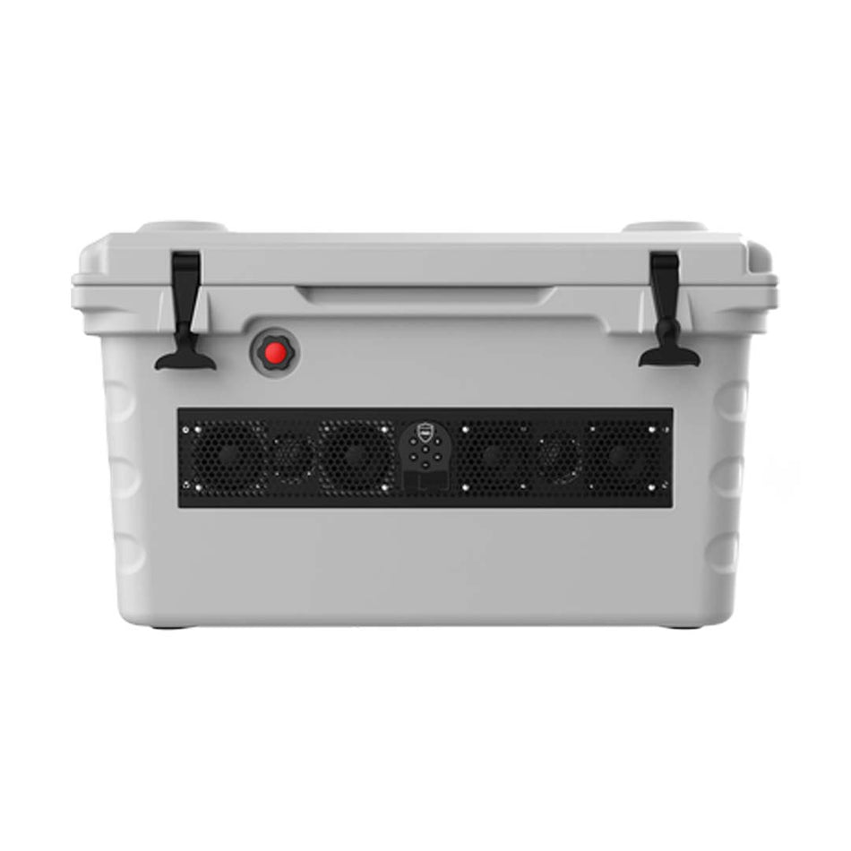 Wet Sounds SHIVR-55-GREY, SHIVR Cooler w/built-in lithium battery powered STEALTH 6 soundbar - Grey
