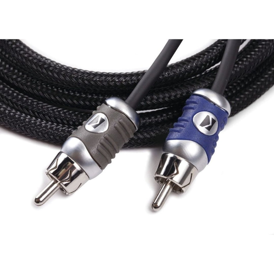 Kicker QI22, Q-Series Interconnect, 2-ch RCA Cable, 2m (46QI22)
