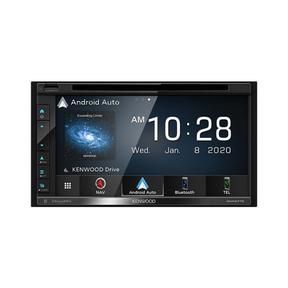Kenwood DNX577S, 6.8" DVD/ Navigation Receiver w/ Apple CarPlay and Android Auto