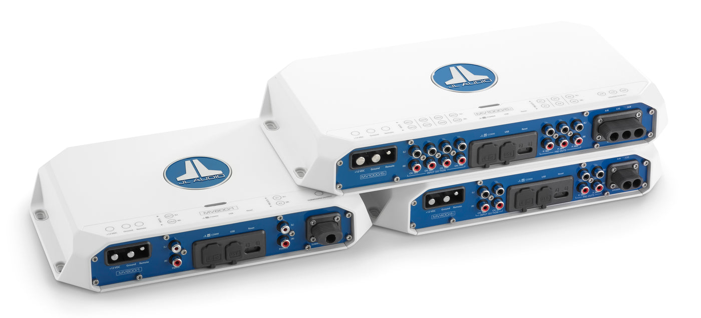 First Look At JL Audio's MVi Series Integrated DSP Amplifiers
