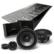Alpine HDZ-65CS, Status Series Hi-Res 6.5" 2-Way Speakers + Damping Kit Bundle