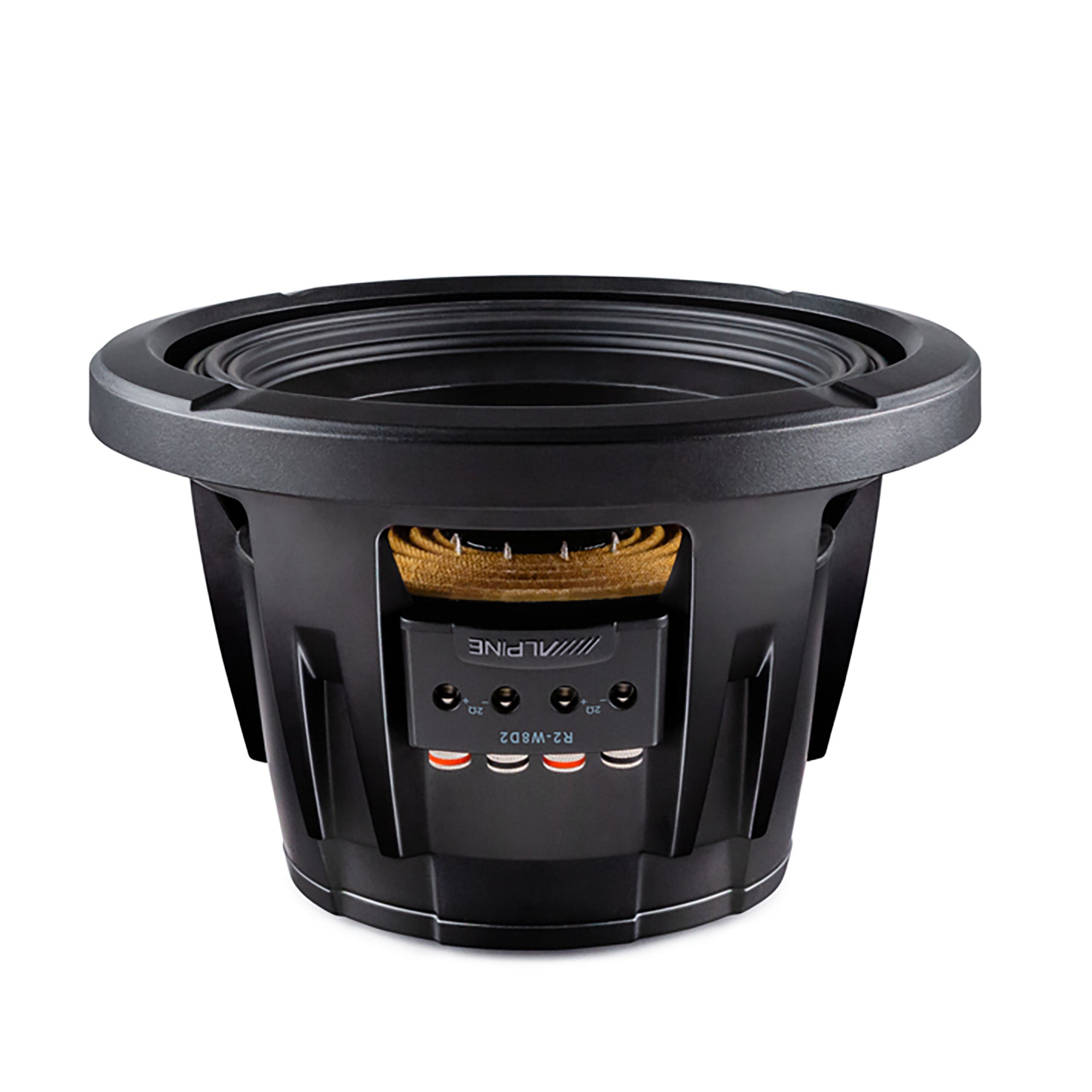 2x Alpine R2-W8D2,  R Series 8" Dual 2 Ohm Voice Coil Subwoofers - Pair