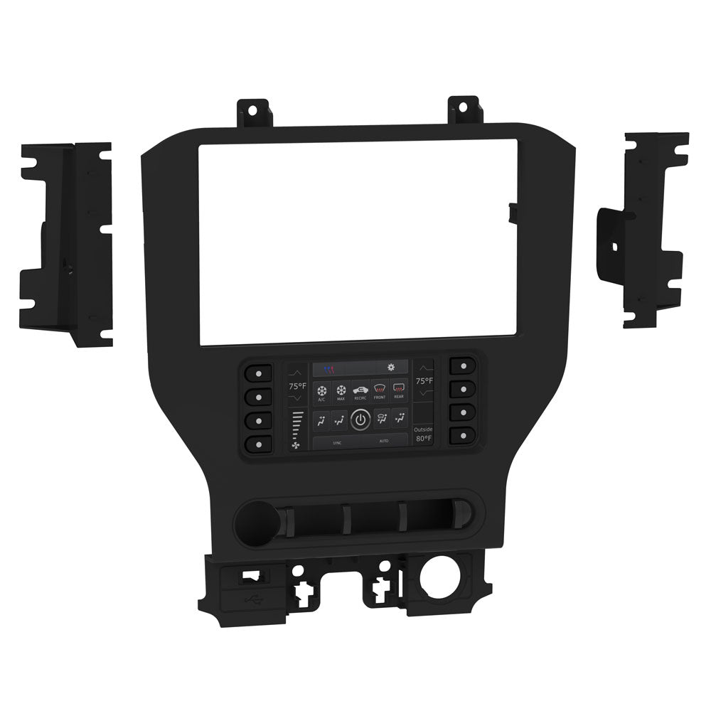 Metra 108-FD5CH, Ford Mustang 2015-Up (with 4.2" screen) - For Pioneer 8" Radios