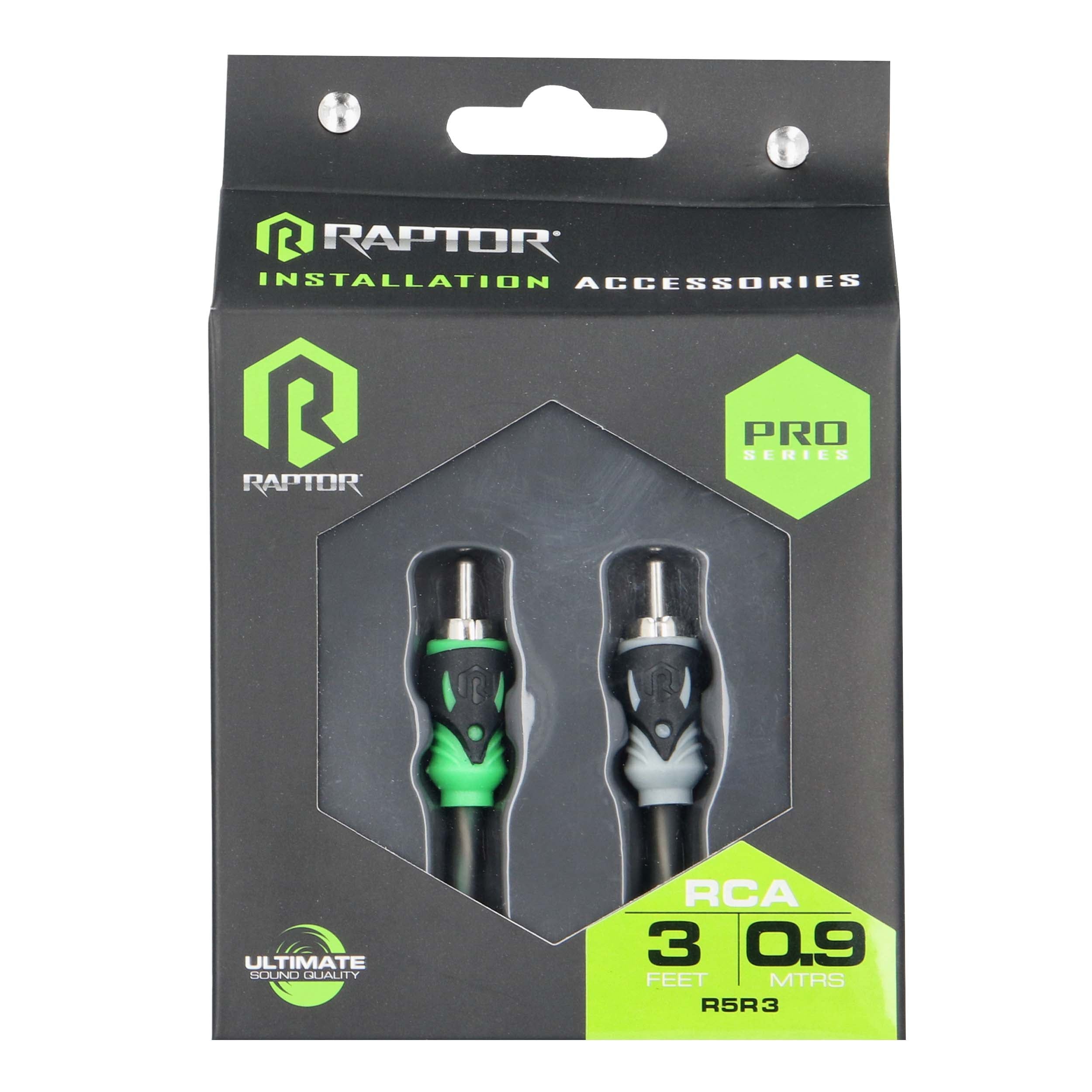 Raptor R5R3, RCA 2ch 3'