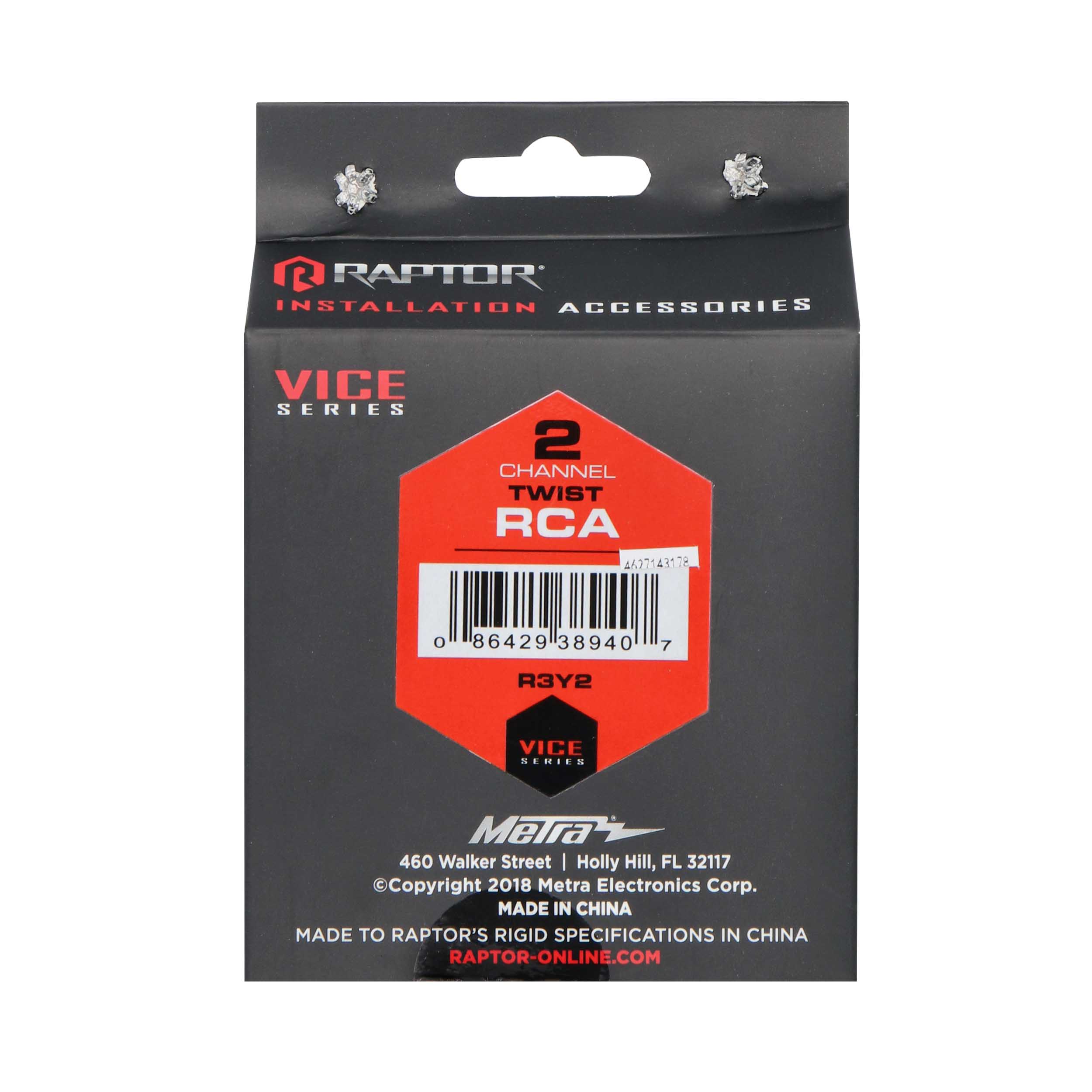Raptor R3Y2, RCA Y 2F/1M