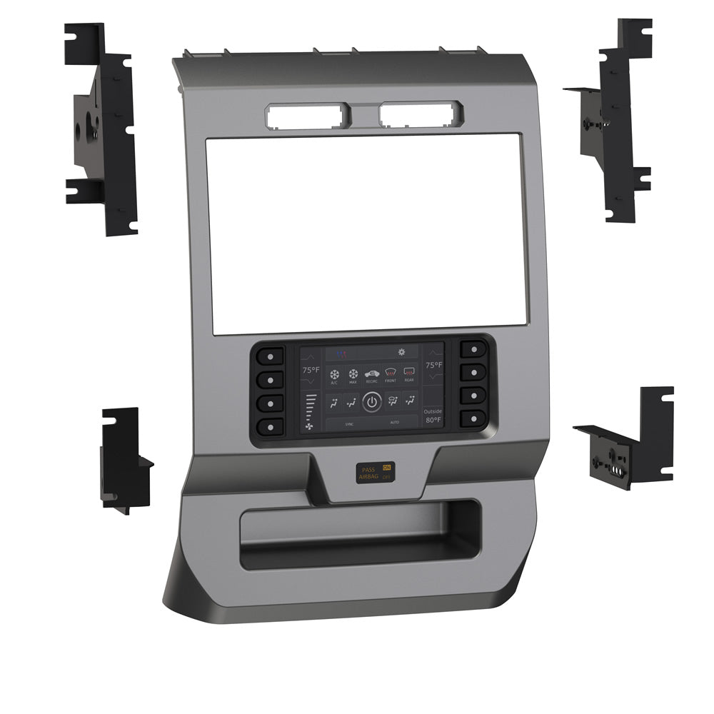 Metra 108-FD1CH, Ford F-150 2015-2017 - TurboTouch - For Pioneer 8" Radios