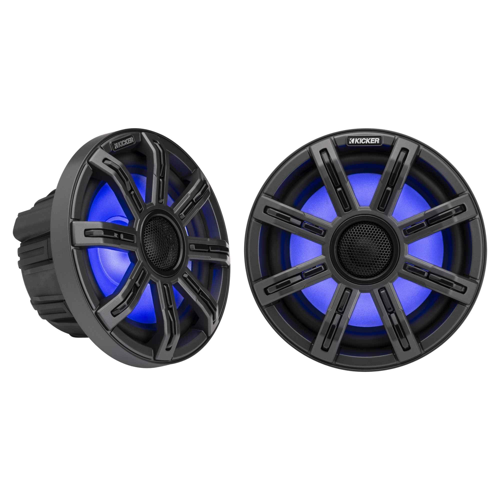Kicker MSC8, MSC Premium 8" 2-Way Coaxial 4 Ohm Marine Speakers (51MSC8)