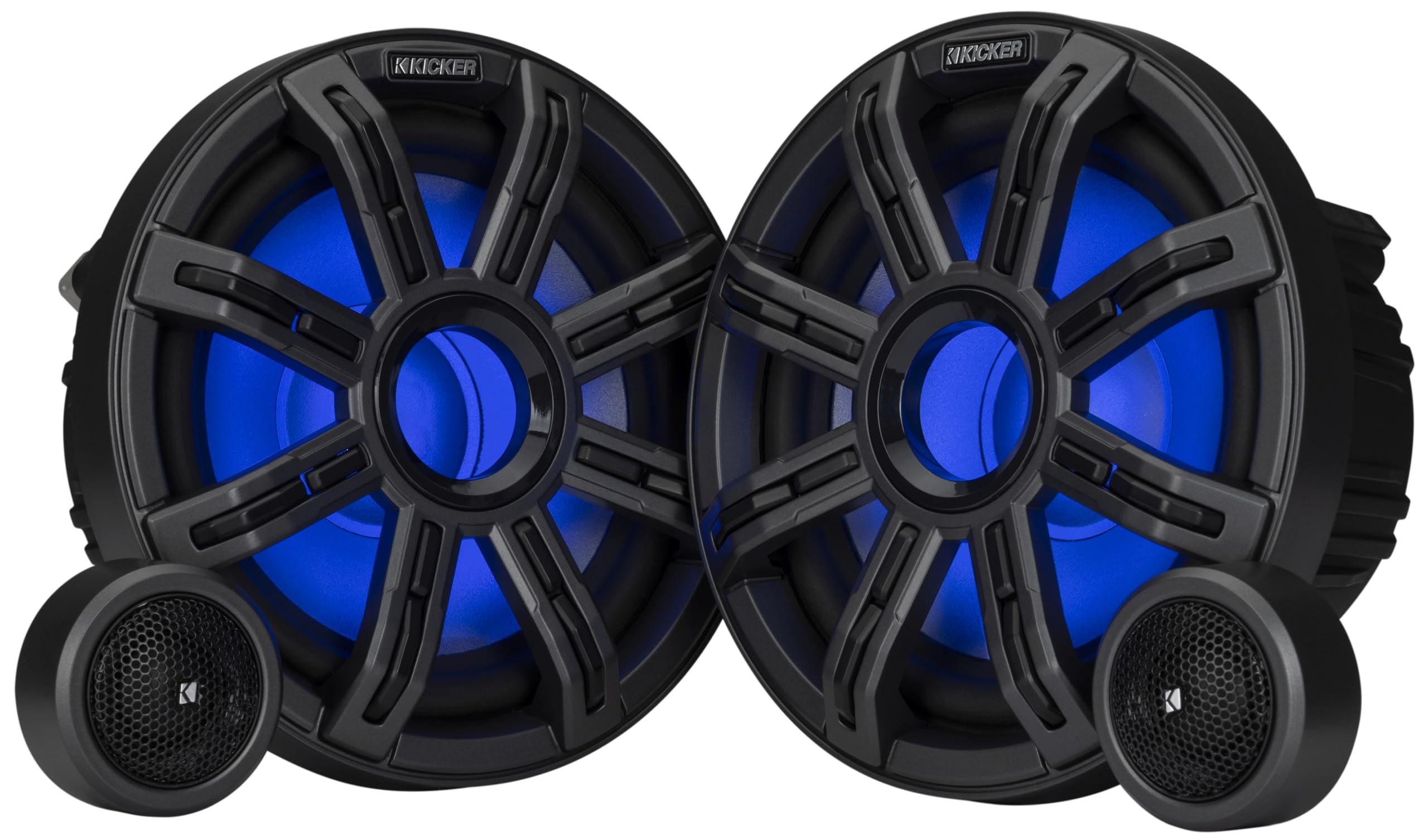 Kicker MSS8, MSS Premium 8" Component 4 Ohm Marine Speakers (51MSS8)