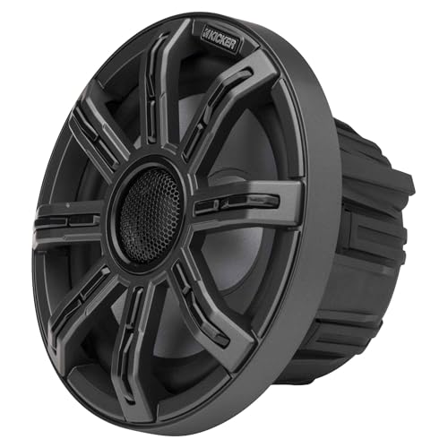 Kicker MSC8, MSC Premium 8" 2-Way Coaxial 4 Ohm Marine Speakers (51MSC8)