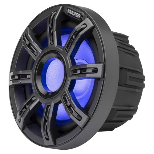 Kicker MSS65, MSS Premium 6.5" Component 4 Ohm Marine Speakers (51MSS65)