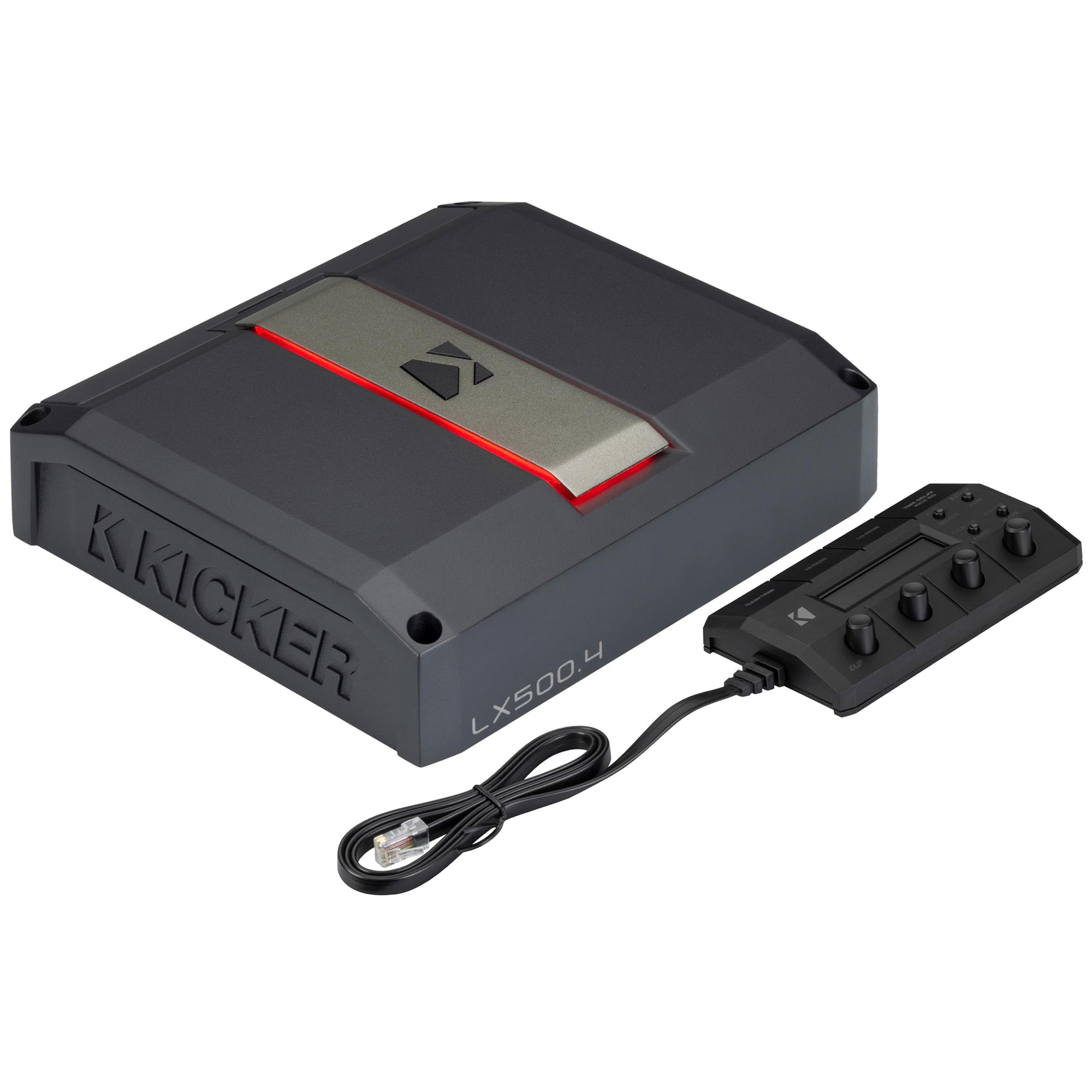 Kicker LX5004, LX 4 Channel Class D Full Range Amplifier, 500W (51LX5004)