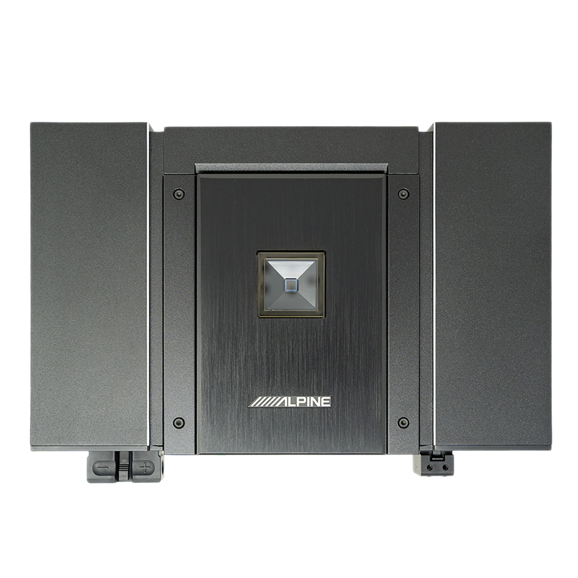 Alpine HDA-M80 Status Series Hi-Res Mono Subwoofer Amplifier 900 Watts with AudioControl LC2i 2 Channel Line-Output Converter and AccuBASS Bundle
