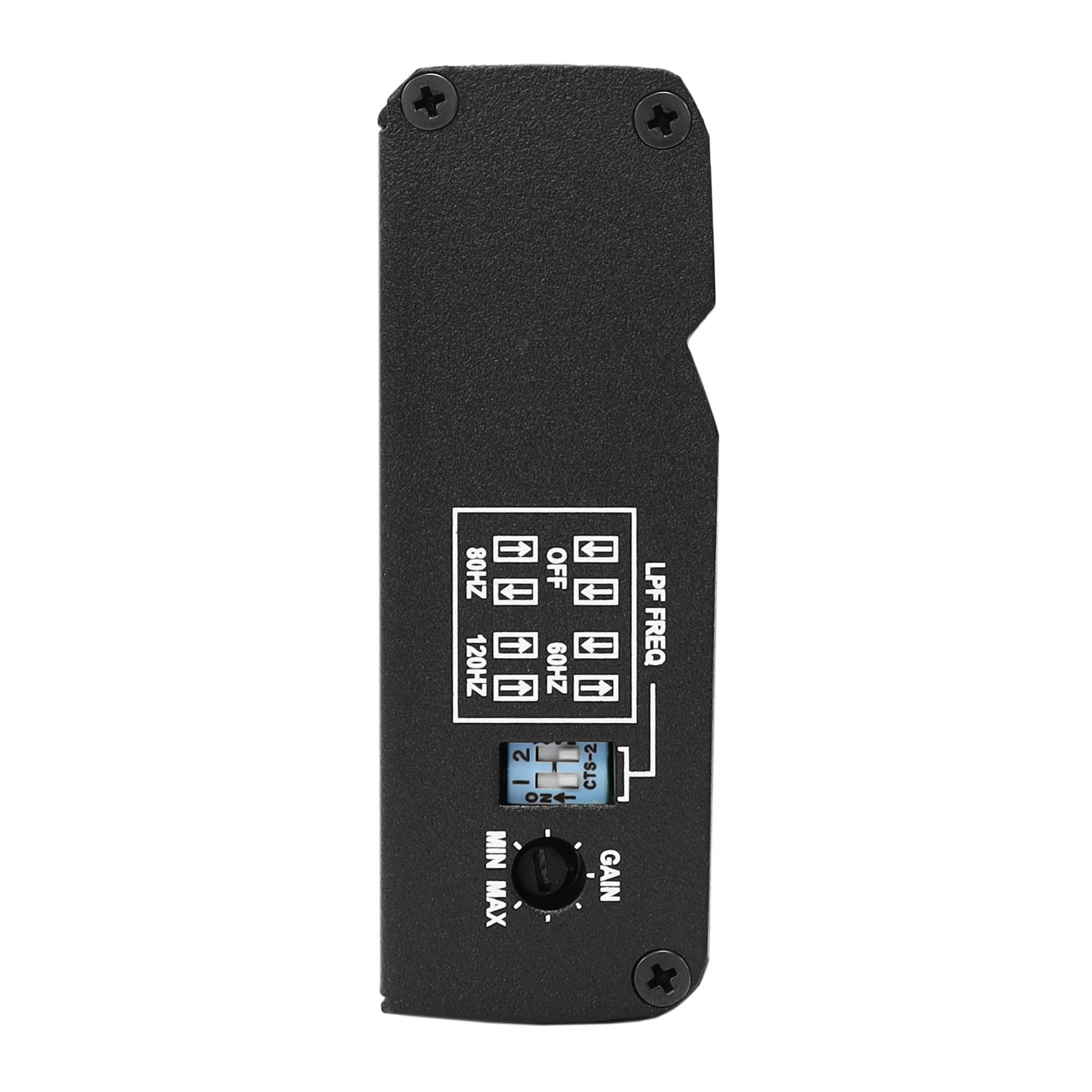 Alpine iLX-407 7-Inch Double DIN Digital Media Receiver with Apple CarPlay Android Auto and Alpine KTA-200M PowerStack Class D Mono Subwoofer Amplifier Bundle