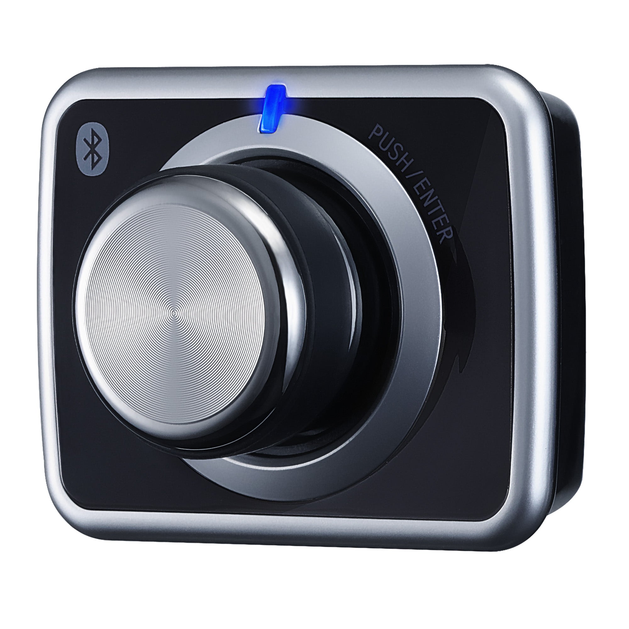 Alpine iLX-F509 Halo 9 Floating Hi-Res Multimedia Receiver with Wireless Apple CarPlay Android Auto and Alpine RUX-H02 Addon Remote Bass Knob for Alpine Halo Multimedia Receivers Bundle