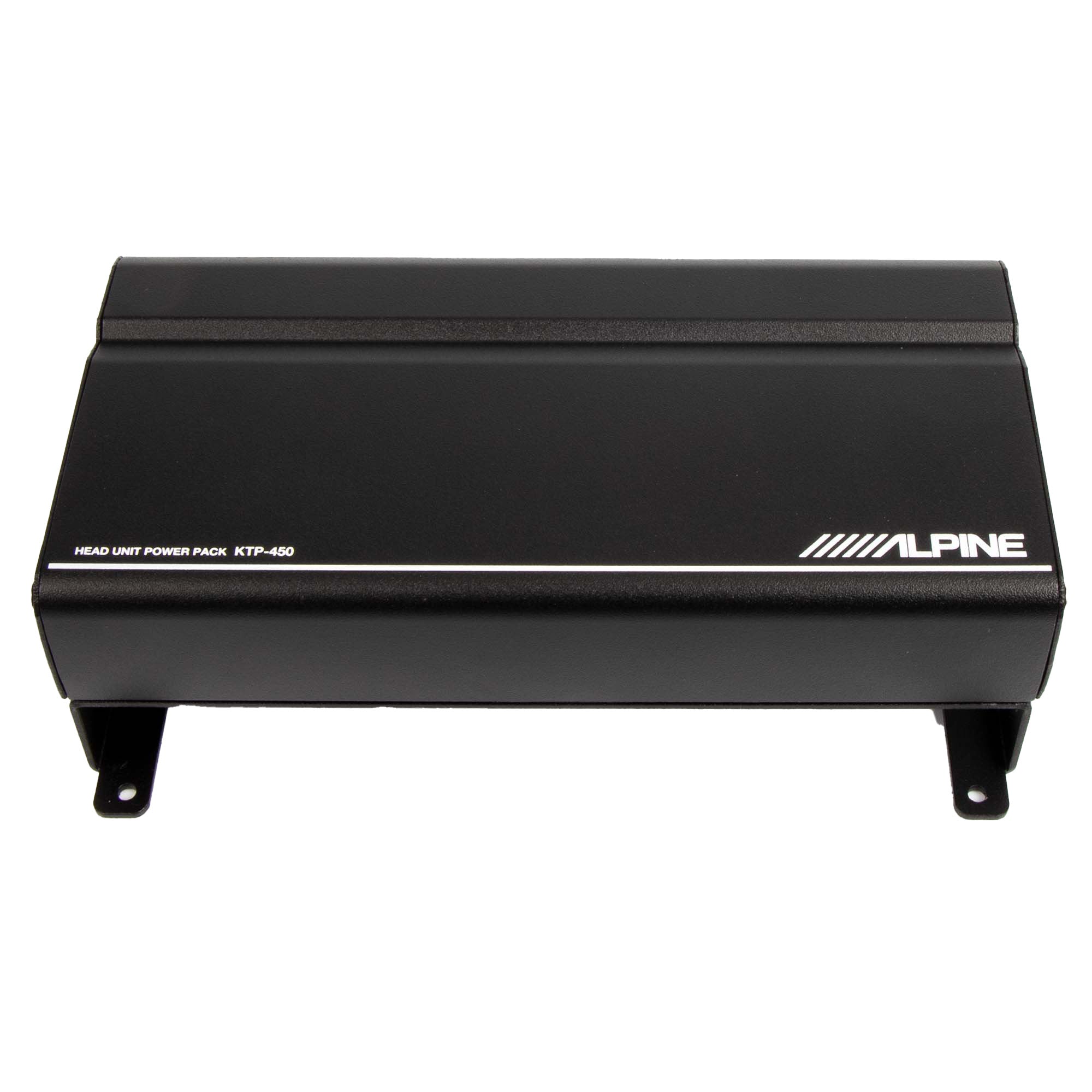 Alpine ILX-W770 7-Inch Double DIN Multimedia Receiver with Wireless Apple CarPlay Android Auto and Alpine KTA-450 Power Pack Class D 4 Channel Amplifier 400 Watts DPP Bundle