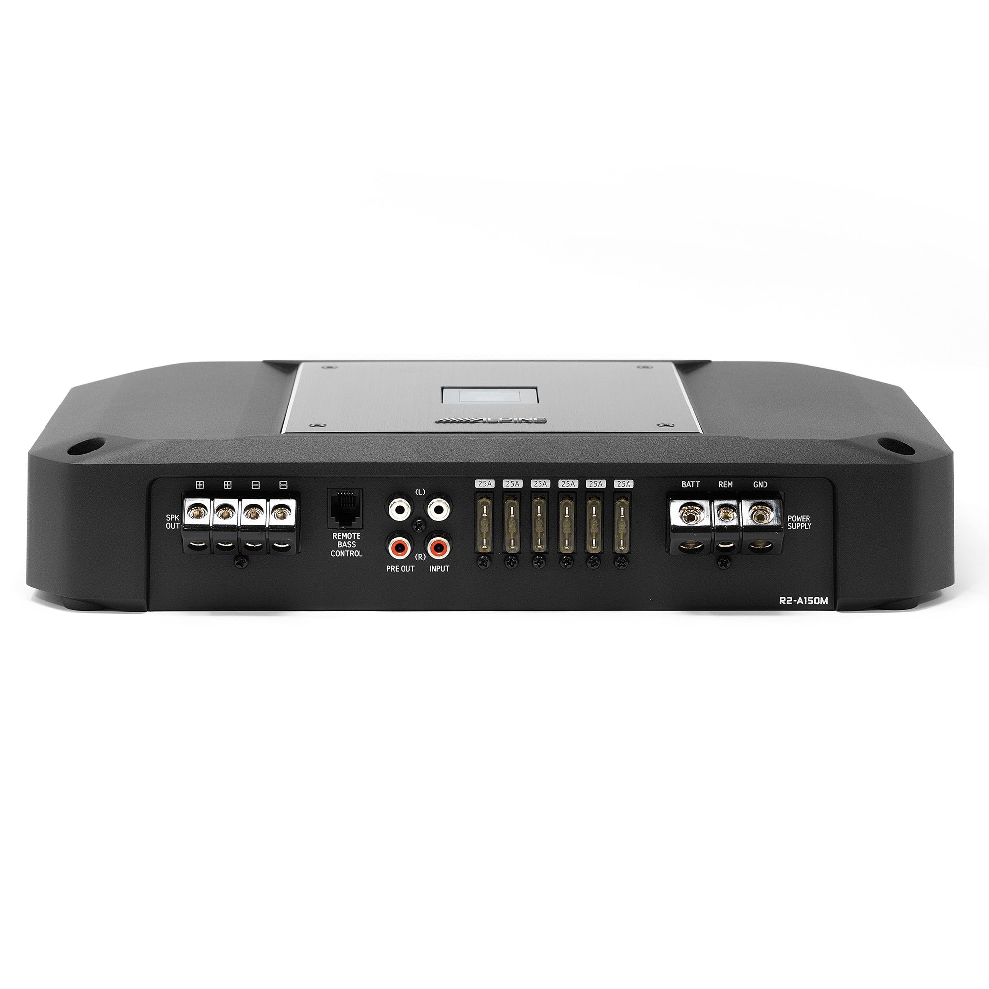 Alpine R2-A150M R Series Mono Class D Subwoofer Amplifier 1500W with AudioControl LC2i 2 Channel Line-Output Converter with AccuBASS Bundle