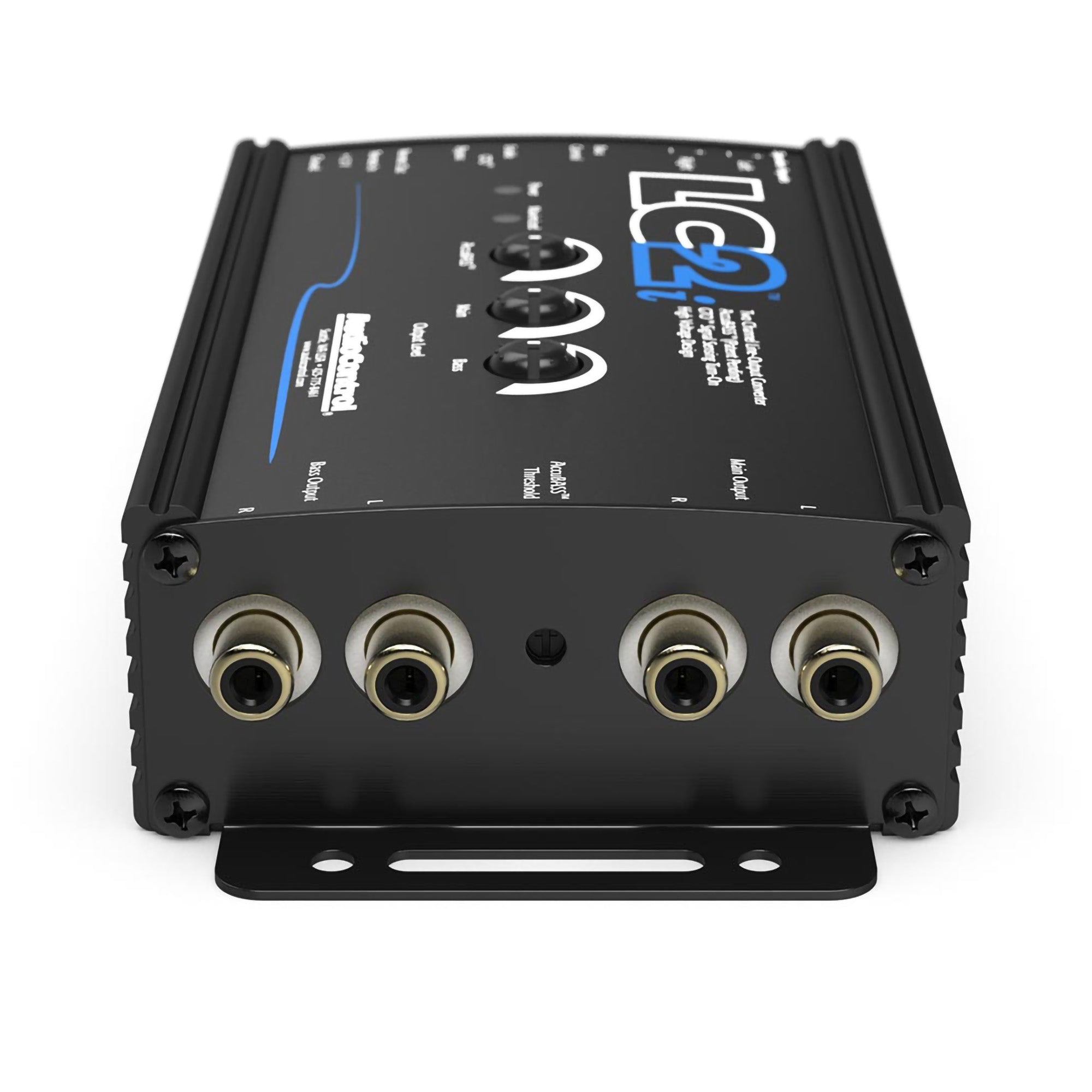 Alpine R2-A75M R Series Mono Class D Subwoofer Amplifier 750W with AudioControl LC2i 2 Channel Line-Output Converter with AccuBASS Bundle