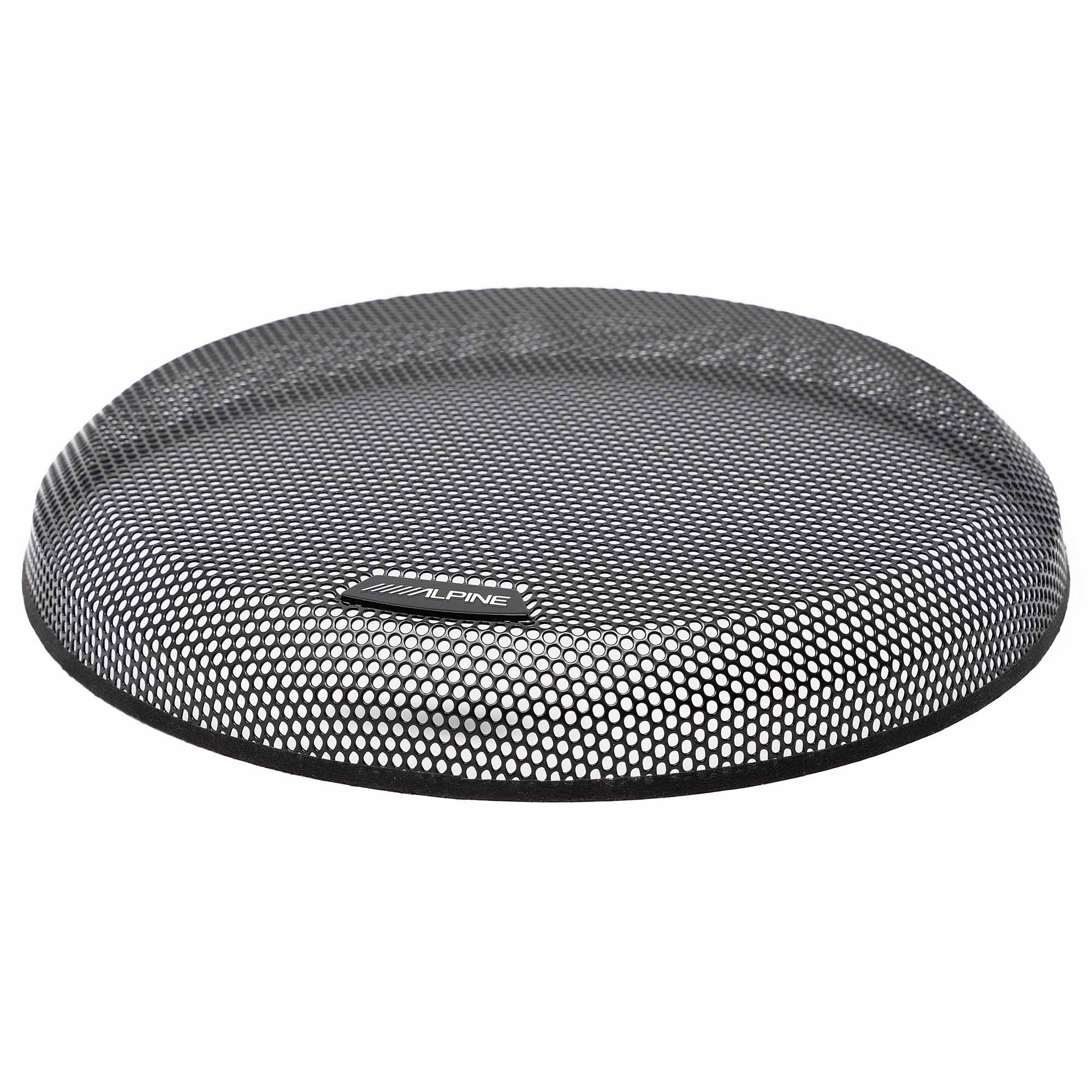 Alpine S2-W10D2 S Series 10 Dual 2-Ohm Subwoofer 1800W with Alpine KTE-10G.3 10 Subwoofer Grille for Select Alpine Subwoofers Bundle