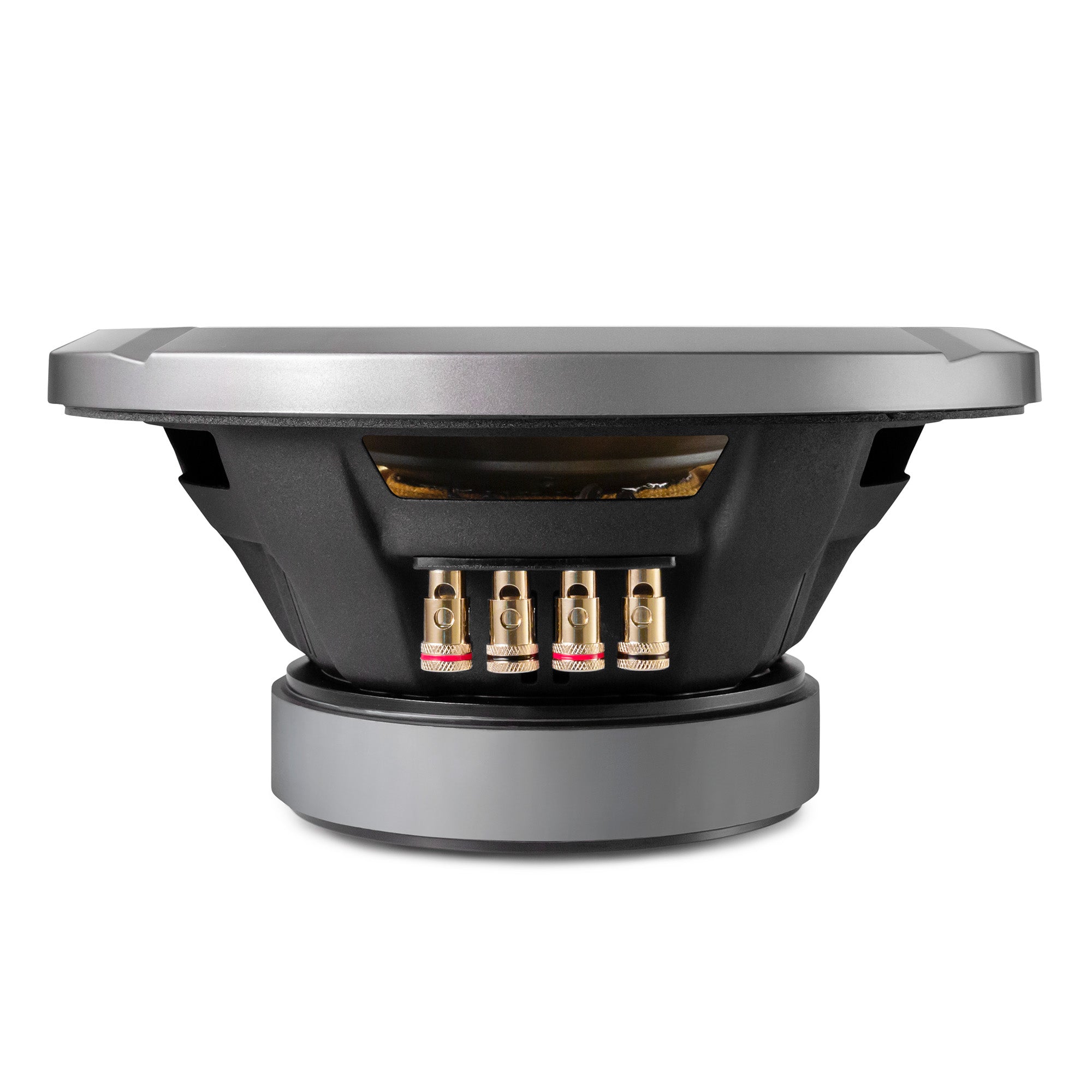 Alpine S2-W10D4 S Series 10 Dual 4-Ohm Subwoofer 1800W with Alpine KTE-10G.3 10 Subwoofer Grille for Select Alpine Subwoofers Bundle
