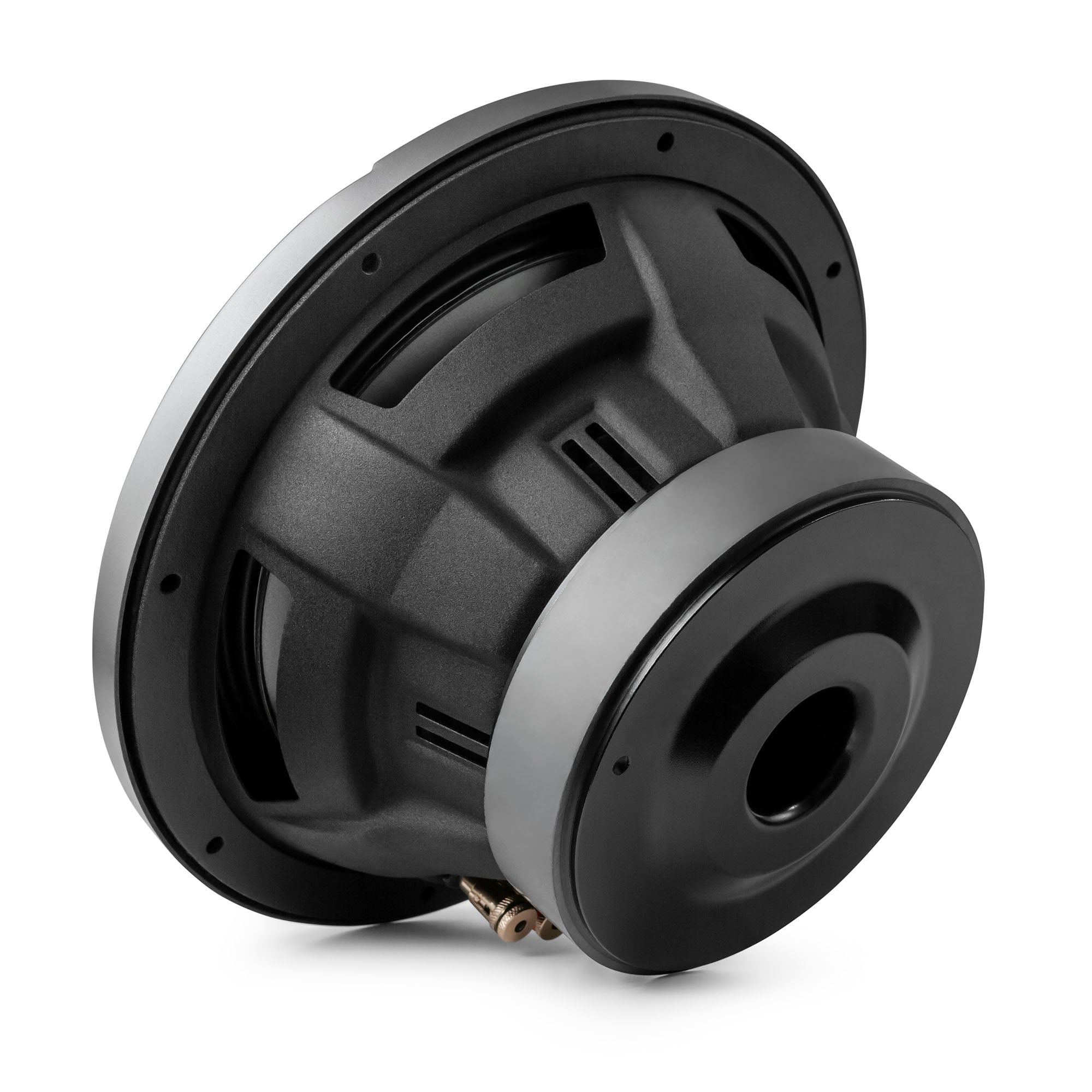 Alpine S2-W10D4 S Series 10 Dual 4-Ohm Subwoofer 1800W with SoundBox E Series Single 10-Inch Vented Subwoofer Enclosure Bundle