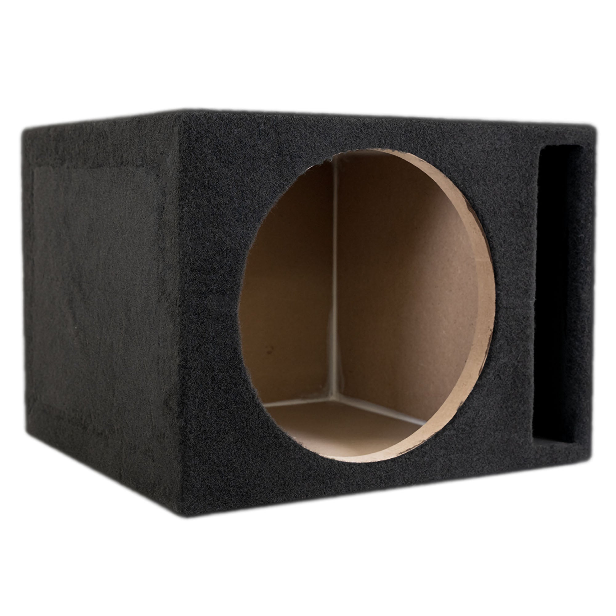 Alpine S2-W12D2 S Series 12 Dual 2-Ohm Subwoofer 1800W with SoundBox E Series Single 12-Inch Vented Subwoofer Enclosure Bundle