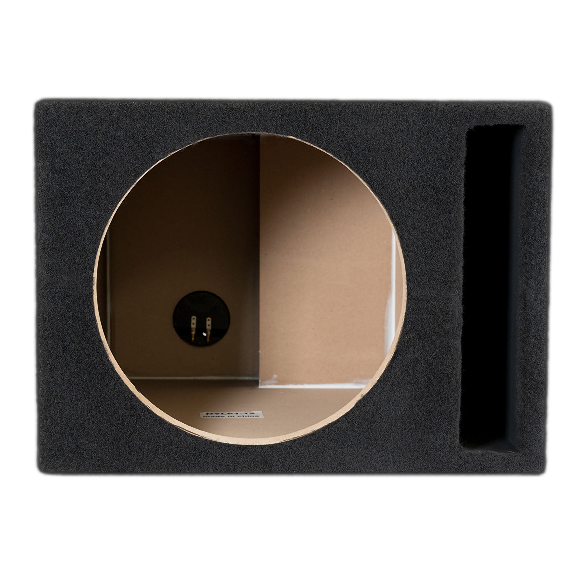 Alpine S2-W12D2 S Series 12 Dual 2-Ohm Subwoofer 1800W with SoundBox E Series Single 12-Inch Vented Subwoofer Enclosure Bundle