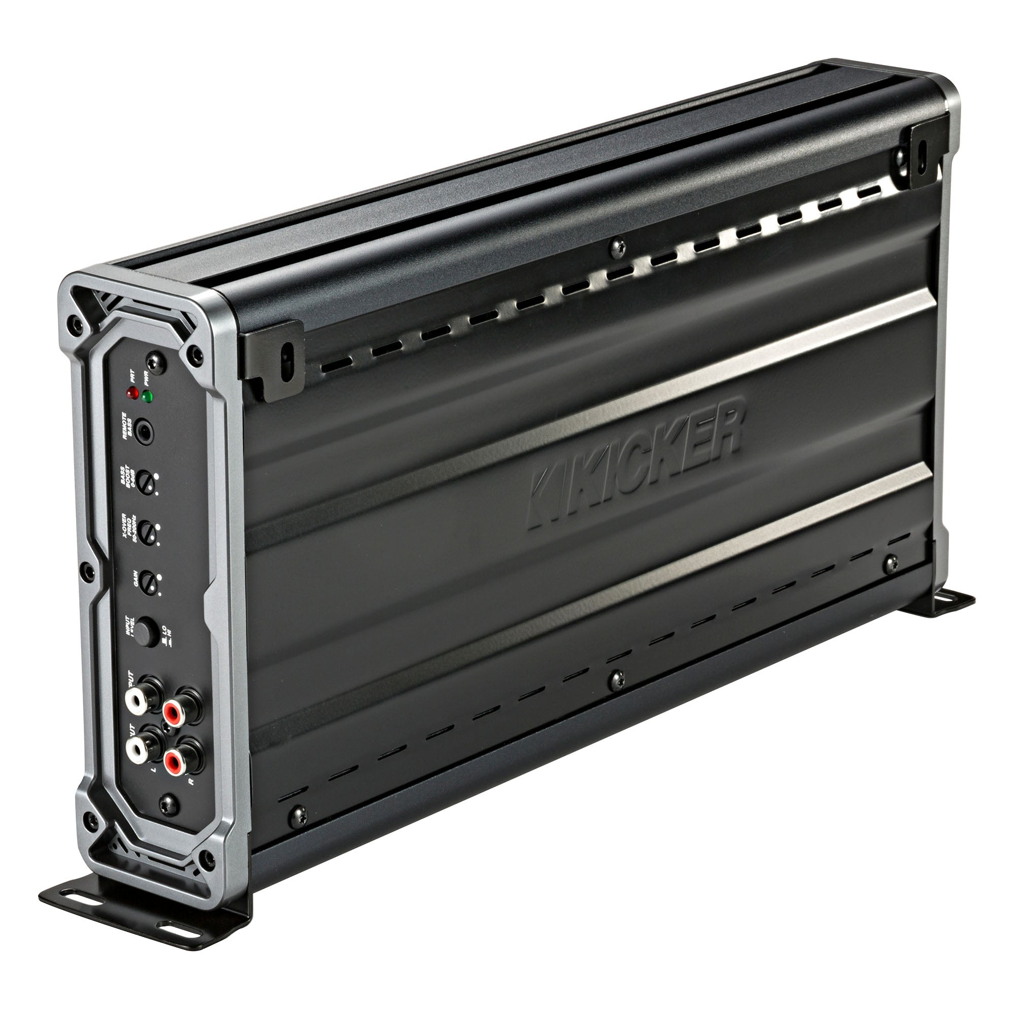 Kicker 46CXA18001 1800W CX Series Mono Class D Subwoofer Amplifier + SoundBox 4 Gauge Amp Kit Bundle – Complete AWG Wiring & Installation Kit, 5000W