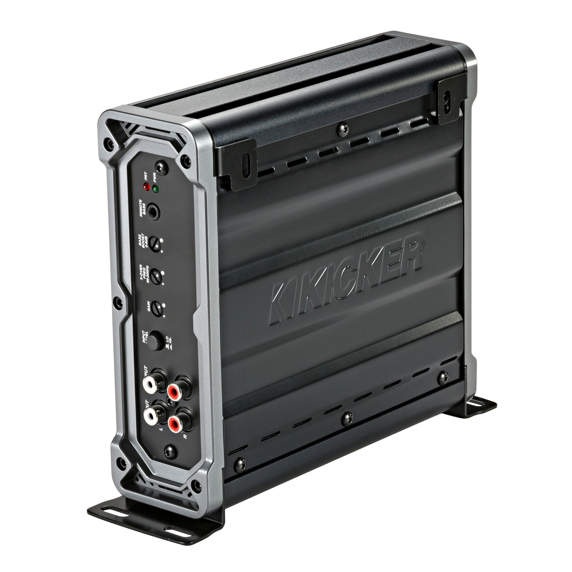 Kicker 46CXA4001 400W CX Series Mono Class D Subwoofer Amplifier + SoundBox SCAP2D 2.5F Digital Capacitor Bundle – One‑Ohm Stable, 12dB Crossover, KickEQ Bass Boost, 2500W Peak