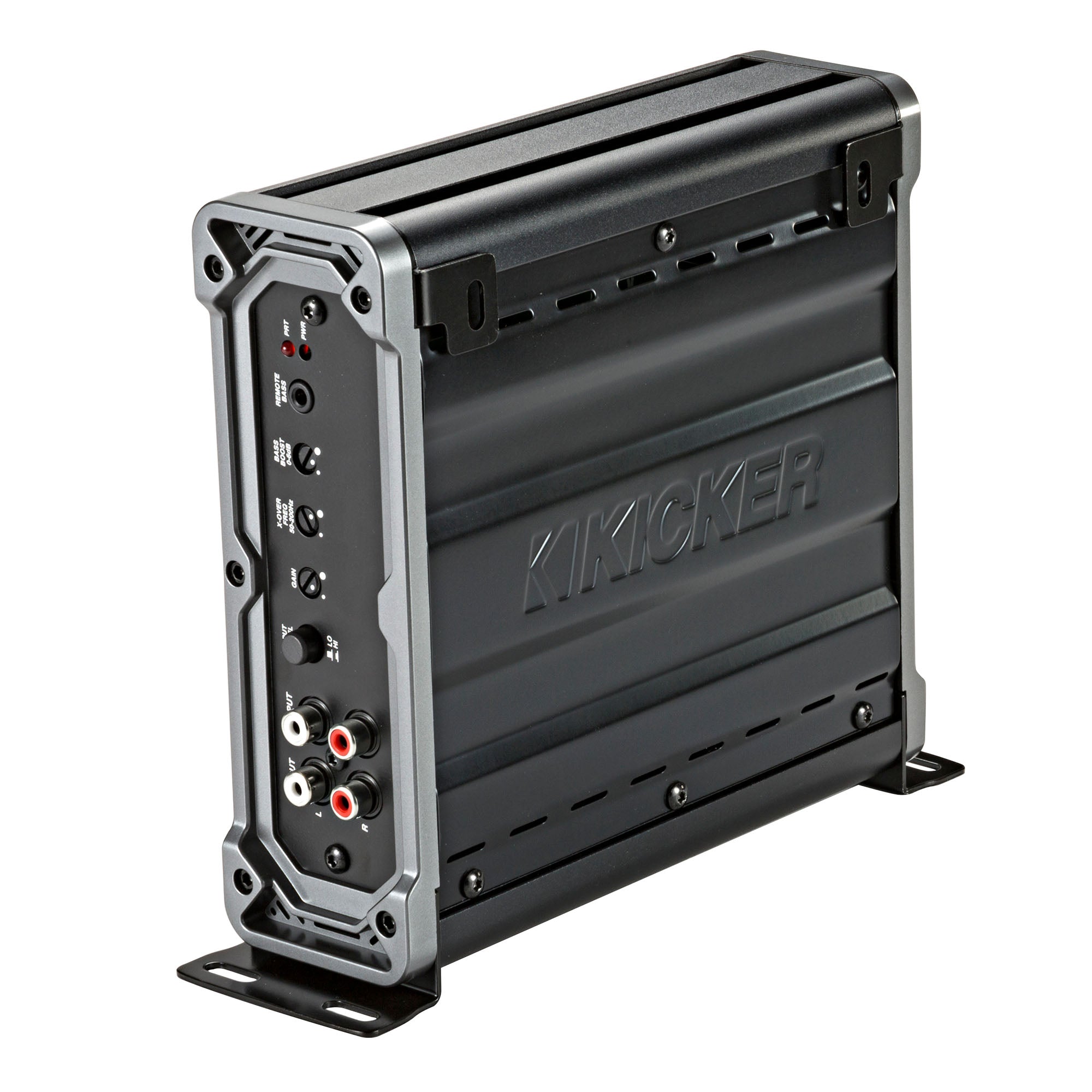 Kicker 46CXA8001 800W CX Series Mono Class D Subwoofer Amplifier + SoundBox SCAP2D 2.5F Digital Capacitor Bundle – One‑Ohm Stable, Variable 12dB Crossover, KickEQ Bass Boost, 2500W Peak