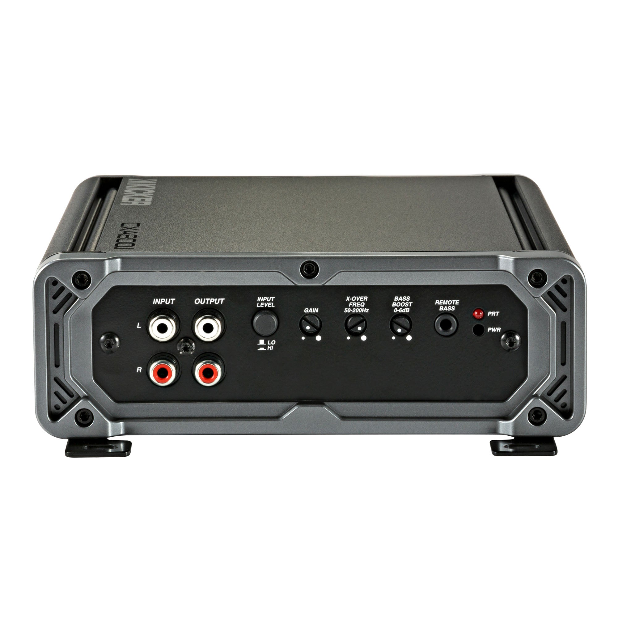 Kicker 46CXA8001 800W CX Series Mono Class D Subwoofer Amplifier + SoundBox 4 Gauge Amp Kit Bundle – Complete AWG Wiring, One‑Ohm Stable, Variable 12dB Crossover, 5000W