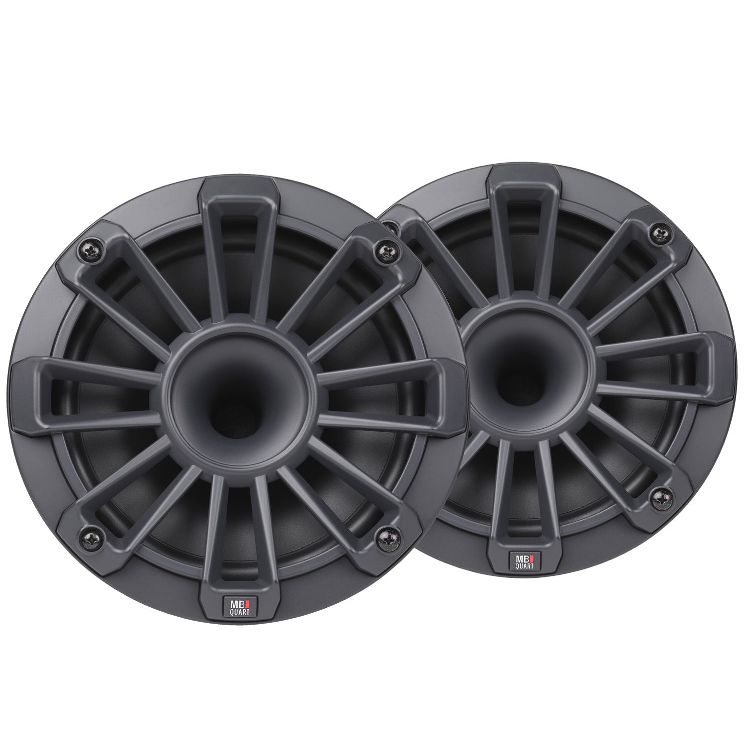 MB Quart NH2-116, Nautic 6.5" 2-Way Compression Horn Marine Speakers - 110 Watts