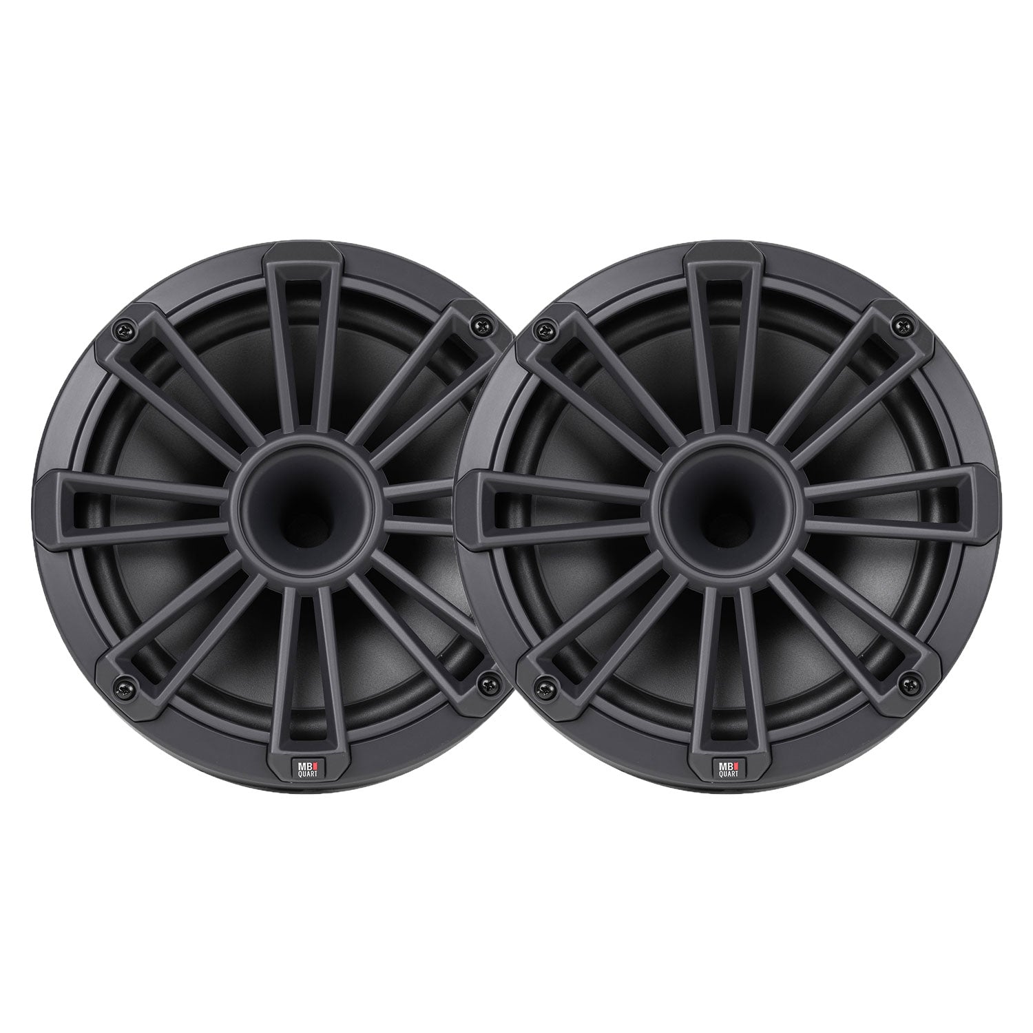 MB Quart NH2-120, Nautic 8" 2-Way Compression Horn Marine Speakers - 180 Watts