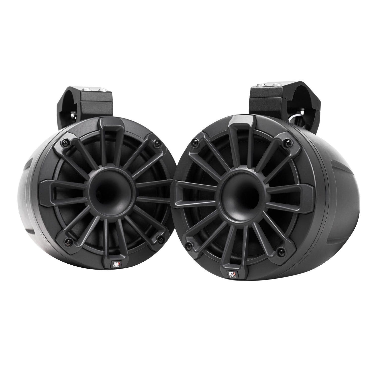 MB Quart NHT2-116, Nautic 6.5" 2-Way Compression Horn Tower Marine Speakers - 110 Watts