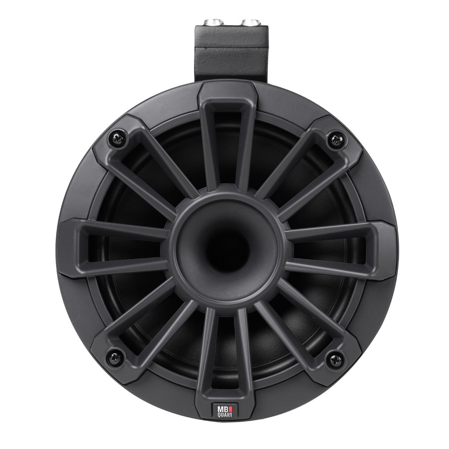 MB Quart NHT2-116, Nautic 6.5" 2-Way Compression Horn Tower Marine Speakers - 110 Watts