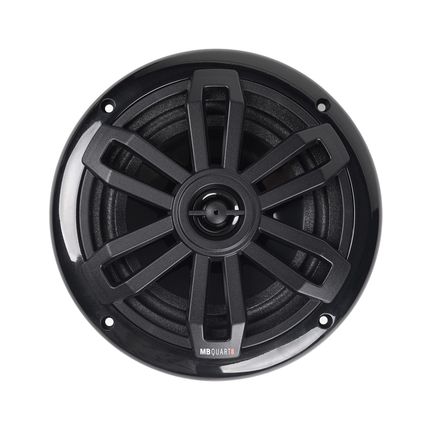 MB Quart NF1-116SB, Nautic Formula 6.5" 2-Way Ultra Compact Coaxial Marine Speakers - Black