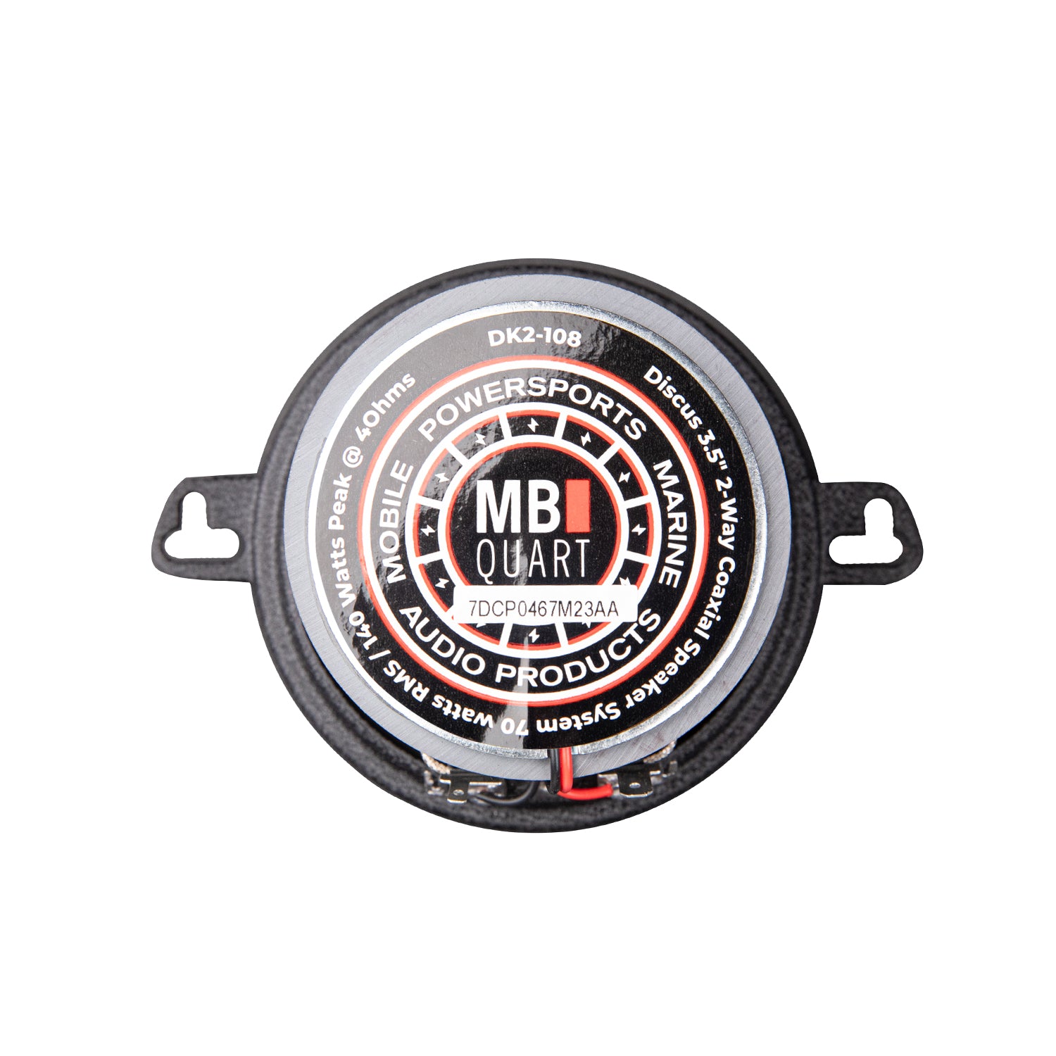 MB Quart DK2-108, Discus 3.5" 2-way Coaxial Speakers - 140 Watts Peak