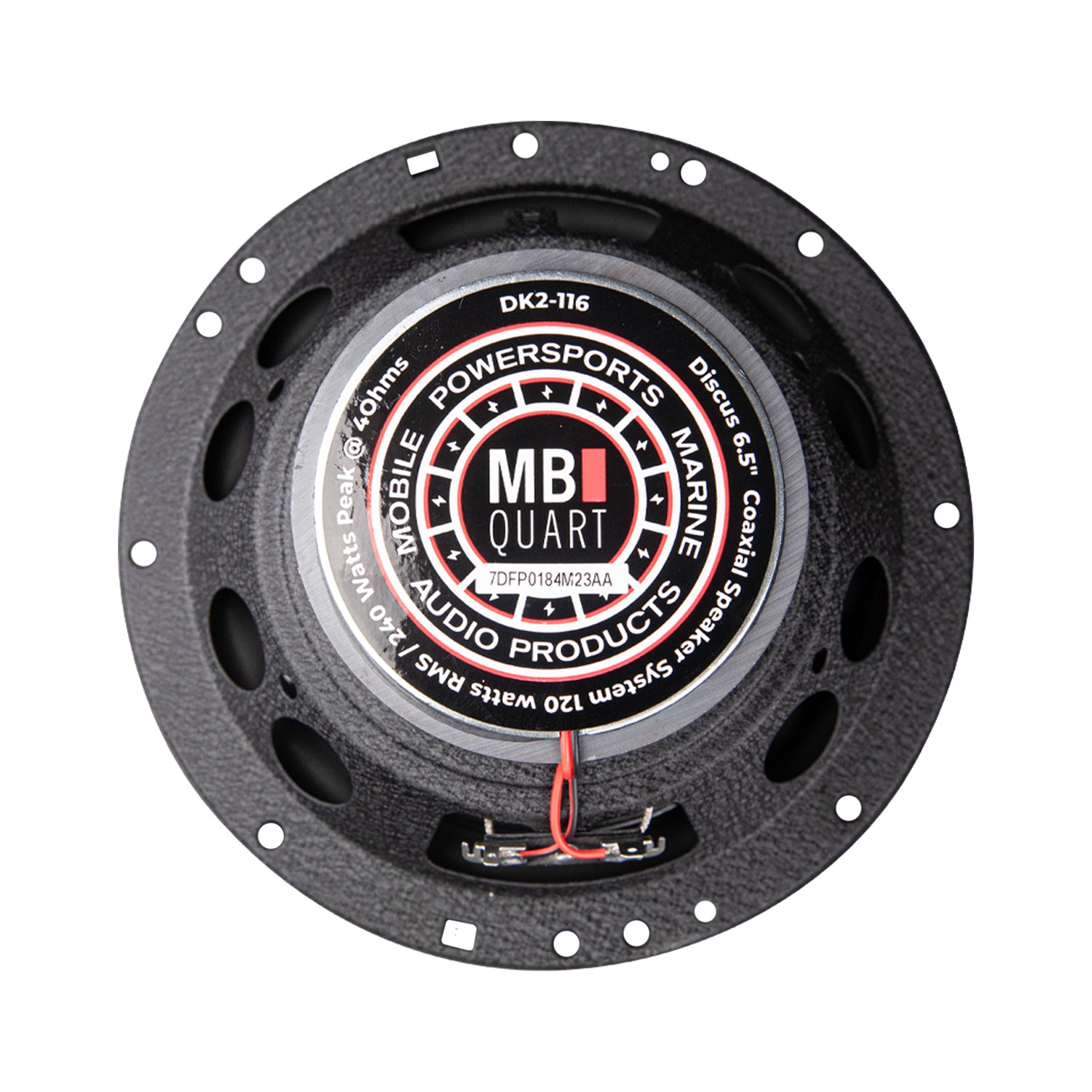 MB Quart DK2-116, Discus 6.5" 2-way Coaxial Speakers - 240 Watts Peak