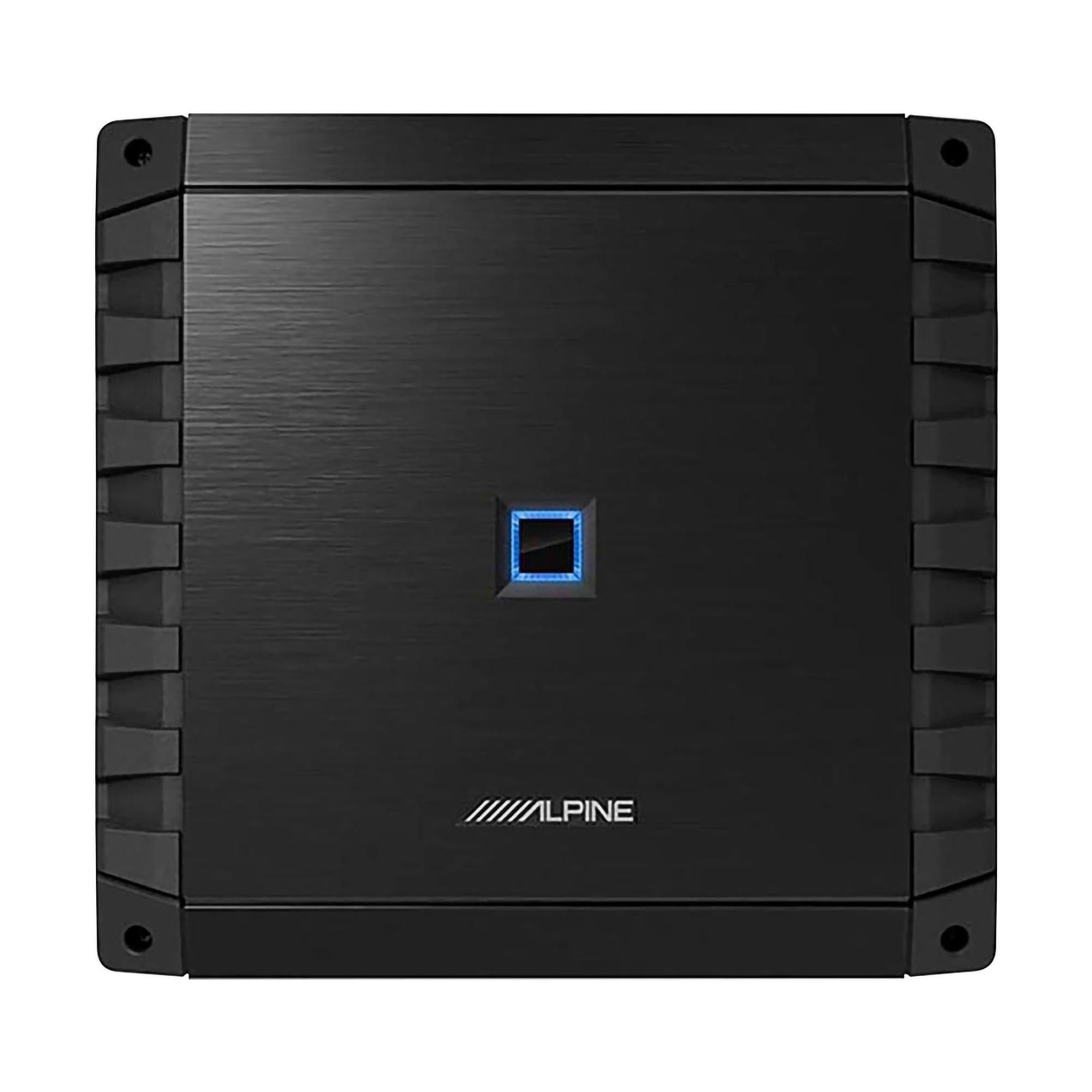 Alpine S2-A60M S Series Mono Class D Subwoofer Amplifier 600W with AudioControl LC2i 2 Channel Line-Output Converter with AccuBASS Bundle