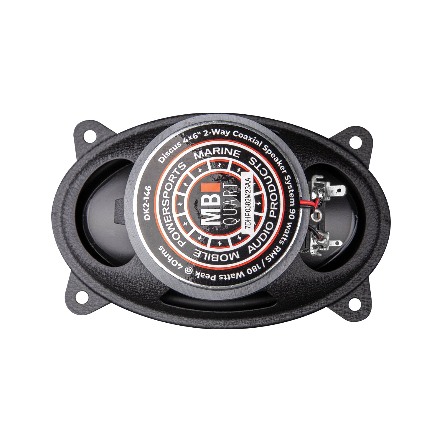MB Quart DK2-146, Discus 4x6" 2-way Coaxial Speakers - 180 Watts Peak