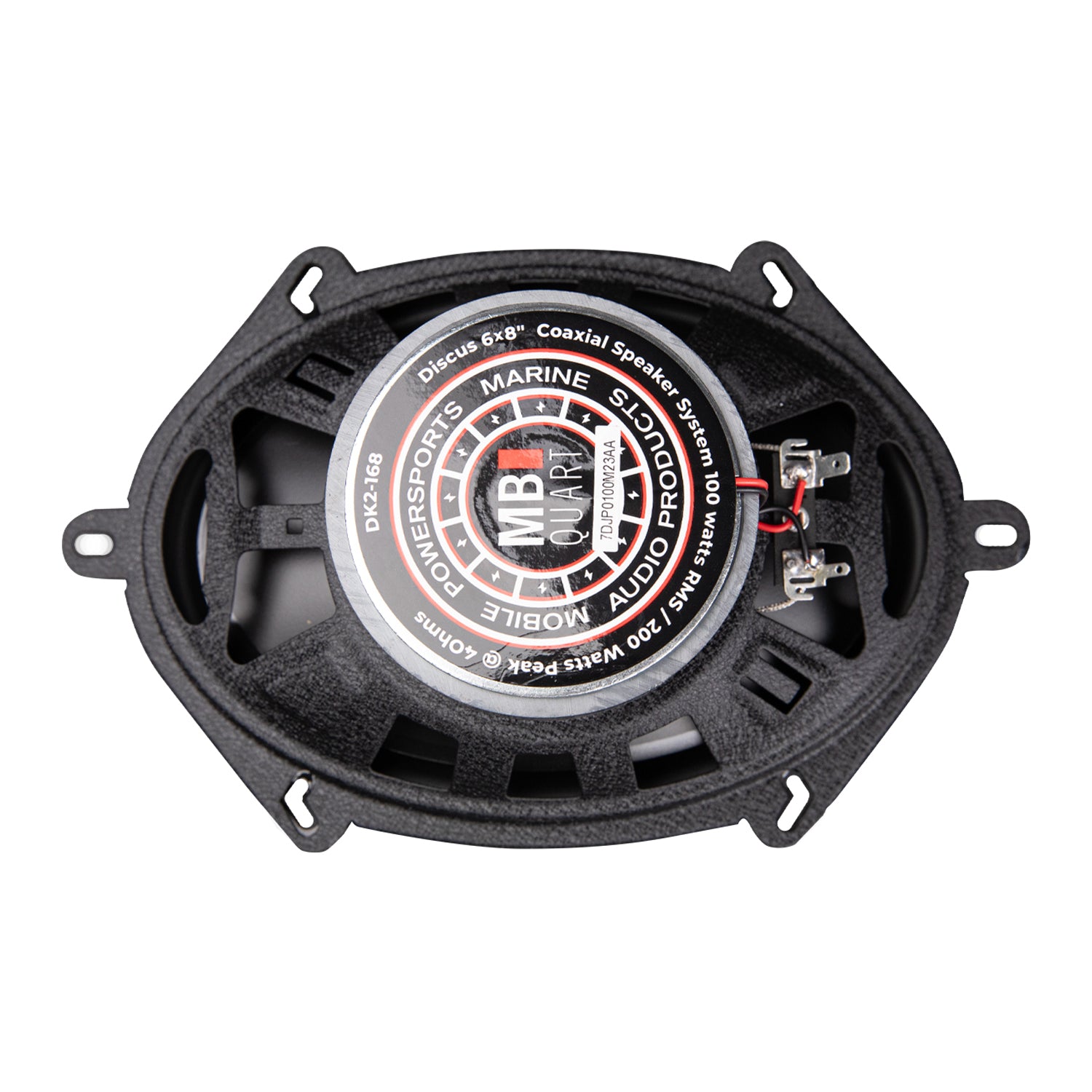 MB Quart DK2-168, Discus 6x8" 2-way Coaxial Speakers - 200 Watts Peak