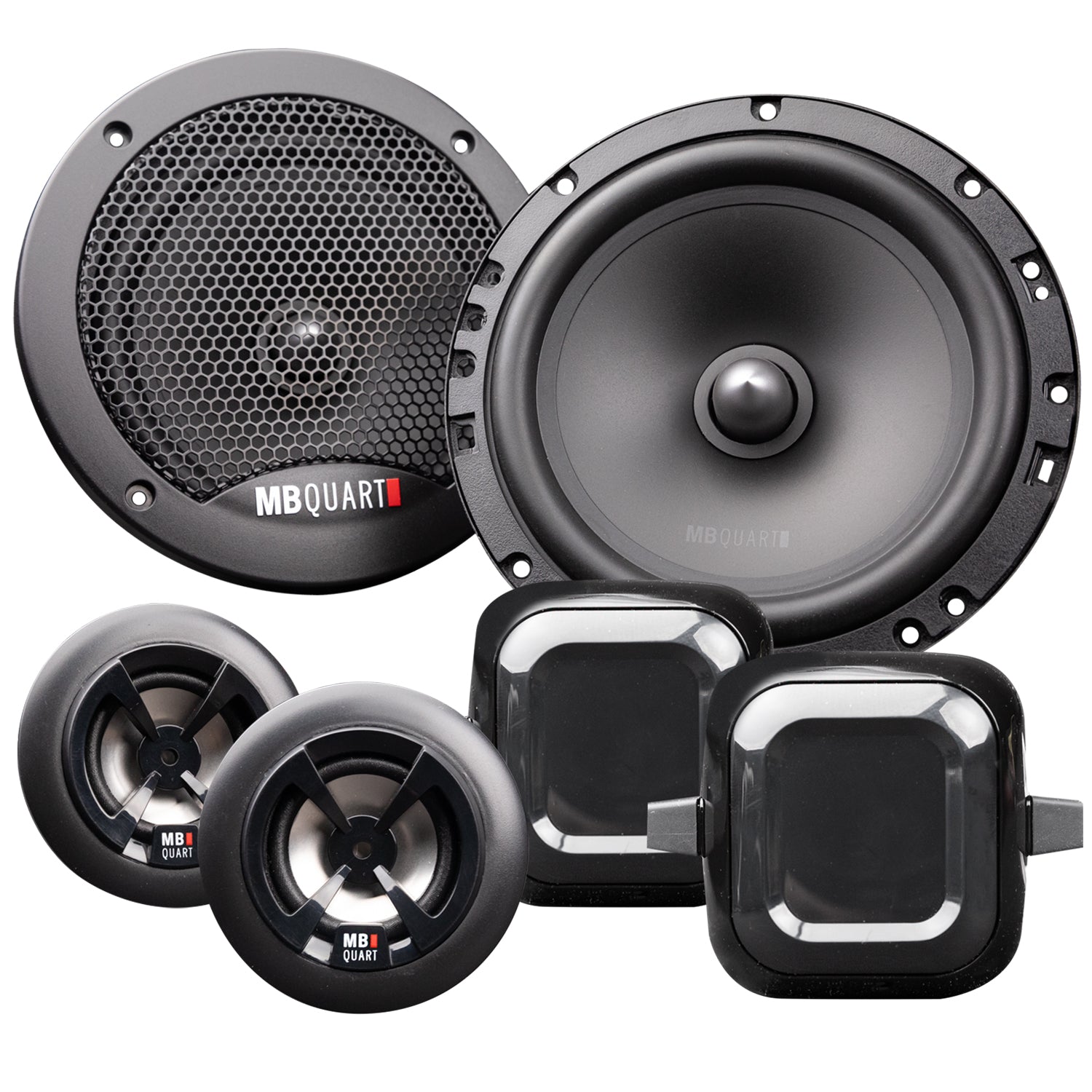 MB Quart DS2-216, Discus 6.5" 2-Way Component Speakers - 280 Watts Peak