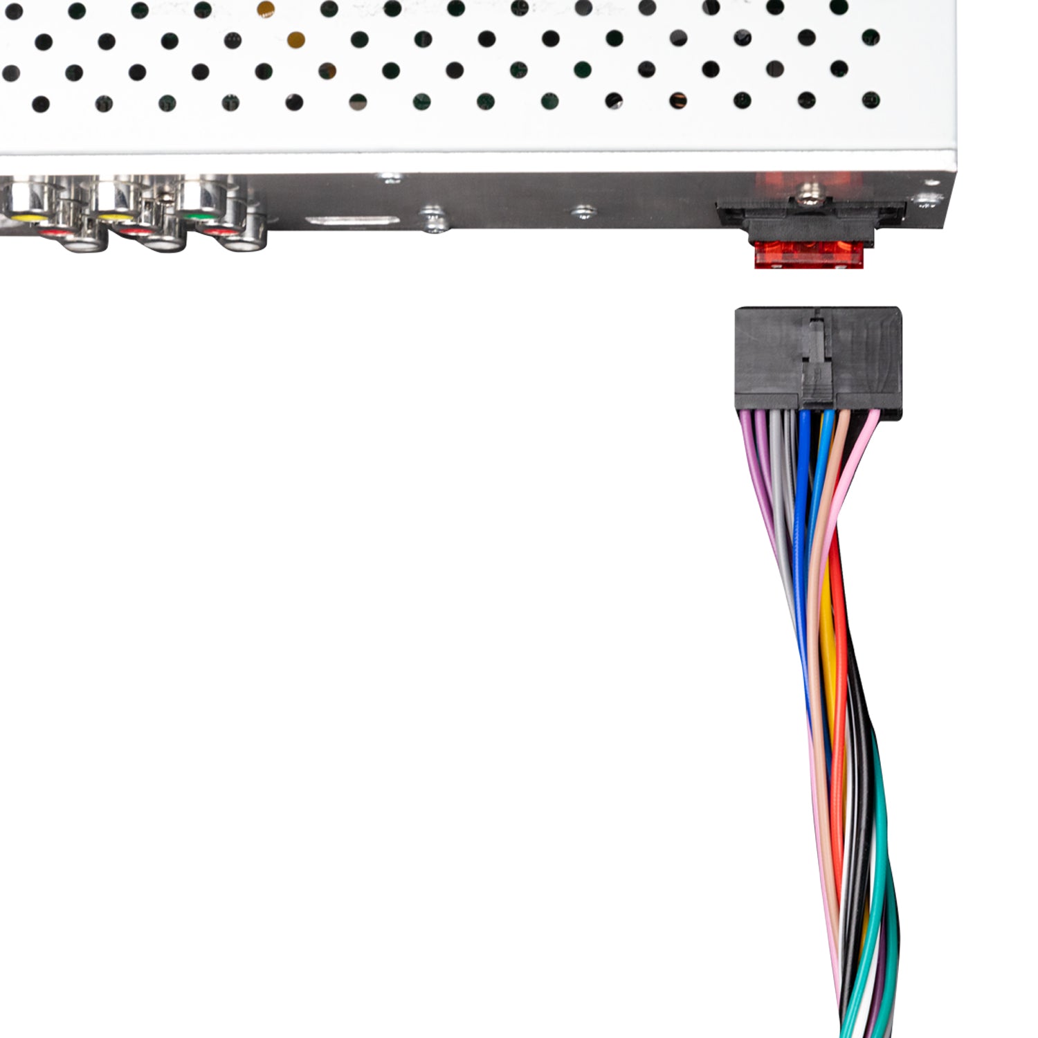 MB Quart RVM-10V1, 10" Touchscreen RV Receiver with AM/FM, Bluetooth, and Multi-Zone Audio Control.