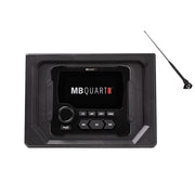 MB Quart MBQG-RAD-1, AM/FM, BT LED Source Unit Dash Mount Radio Kit